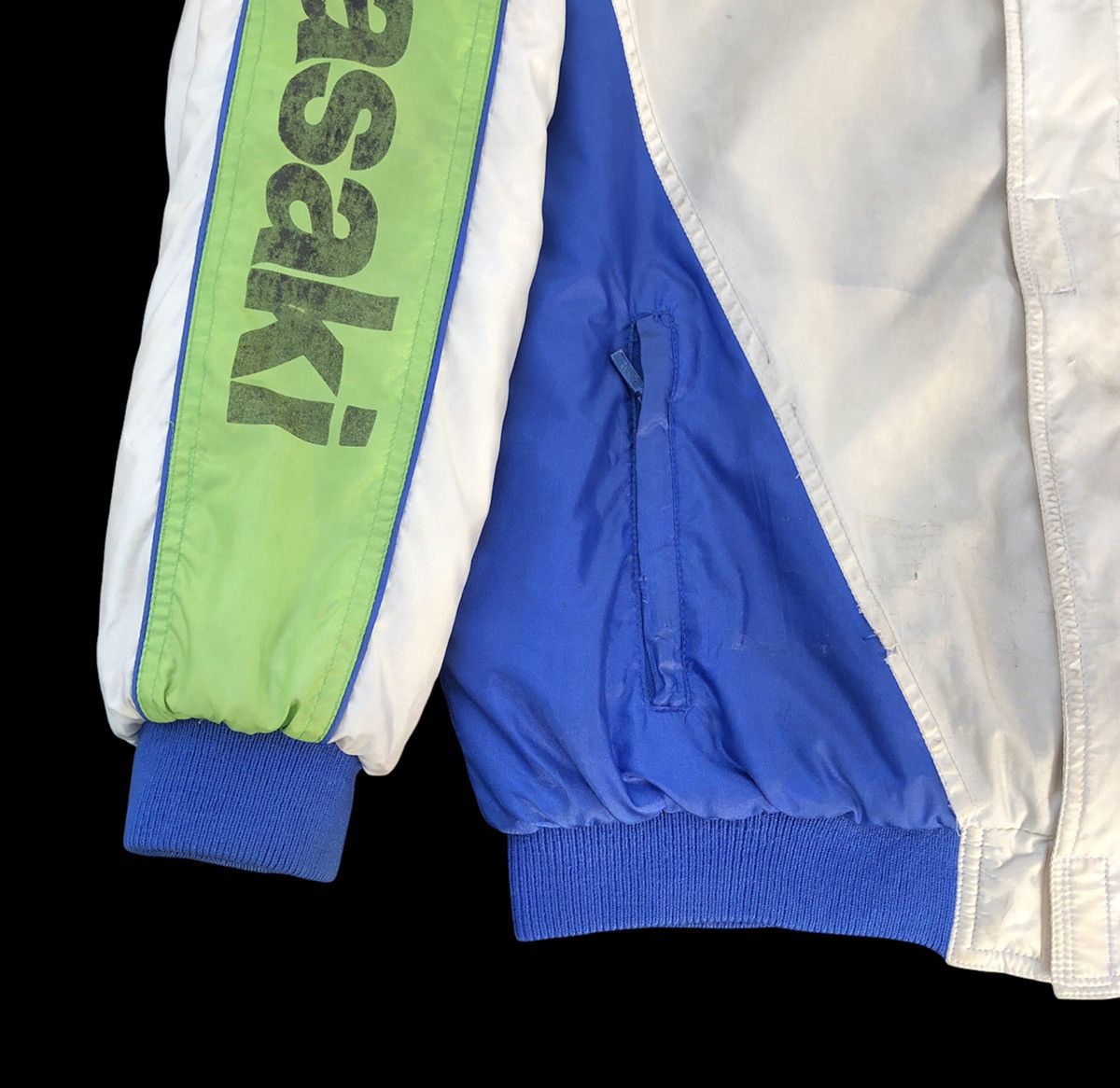 Sports Specialties Vintage Kawasaki Racing Team Light Bomber Jacket Size US L / EU 52-54 / 3 - 5 Thumbnail