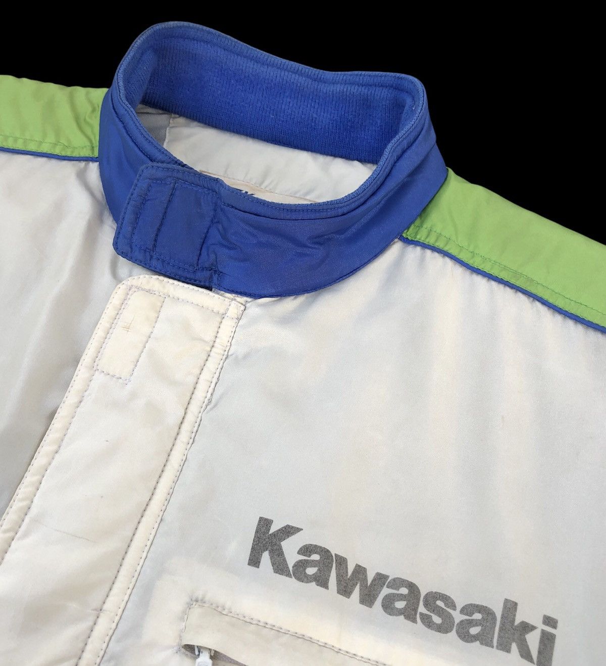 Sports Specialties Vintage Kawasaki Racing Team Light Bomber Jacket Size US L / EU 52-54 / 3 - 8 Thumbnail