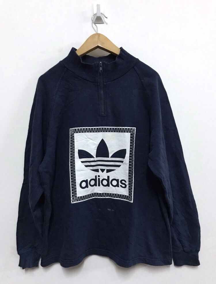 Adidas Adidas box logo sweatshirt M Size US M / EU 48-50 / 2 - 1 Thumbnail