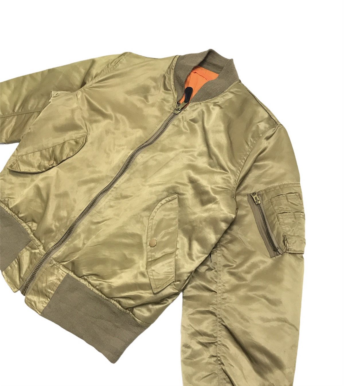 Vintage Vintage Cornith MA-1 Bomber Jacket Size US M / EU 48-50 / 2 - 2 Thumbnail