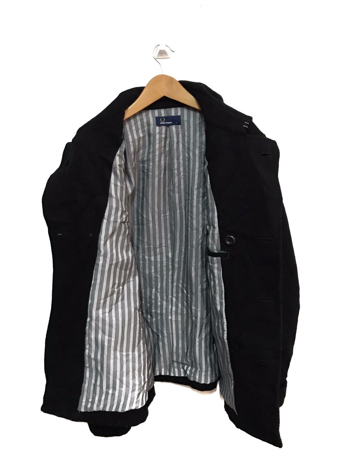 Fred Perry Pick up !! Fred Perry double breast coat Size US L / EU 52-54 / 3 - 5 Thumbnail