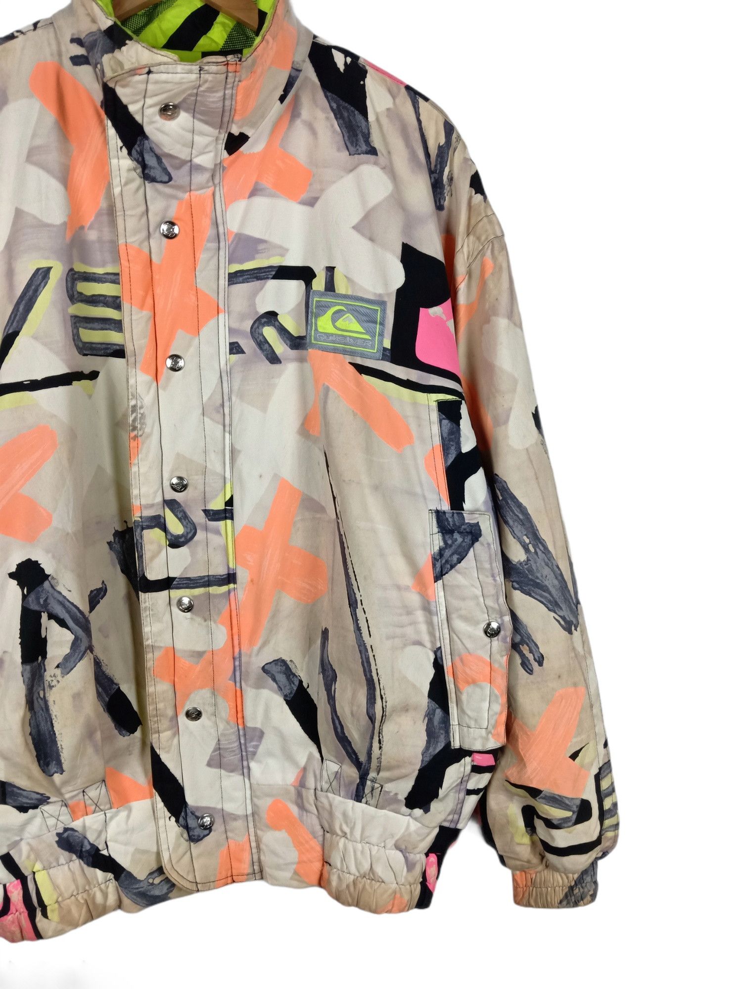 Quiksilver Quiksilver Paint War Jacket Size US L / EU 52-54 / 3 - 4 Thumbnail