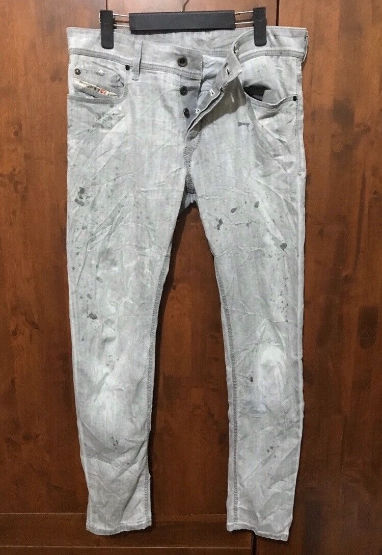 Diesel distressed skinny denim jeans 34