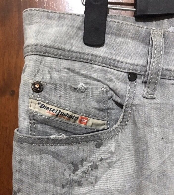 Diesel Diesel distressed skinny denim jeans 34 Size US 34 / EU 50 - 9 Thumbnail