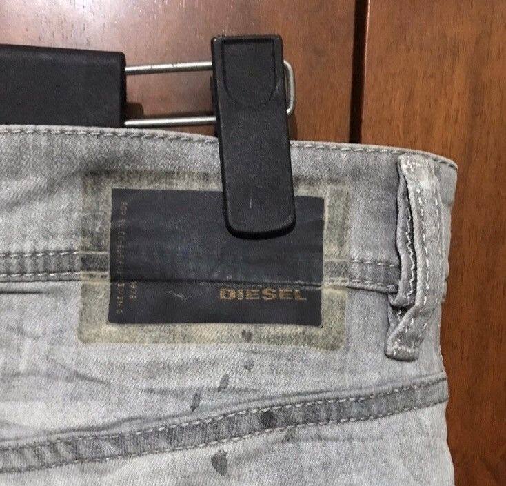 Diesel Diesel distressed skinny denim jeans 34 Size US 34 / EU 50 - 11 Thumbnail