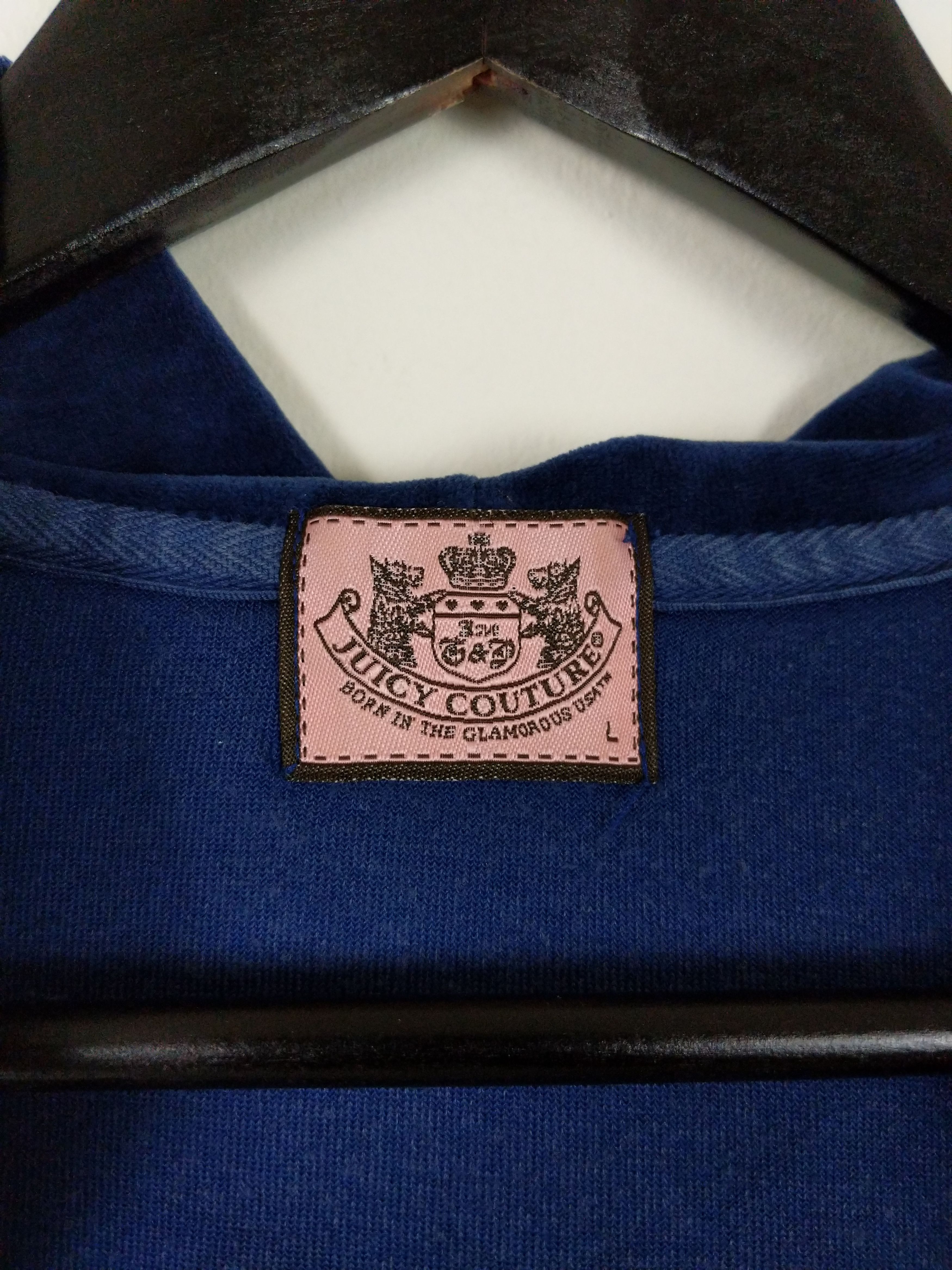 Juicy Couture Vintage Y2K Juicy Couture Velour Tracksuit Zip Up Hoodie Size L / US 10 / IT 46 - 5 Thumbnail