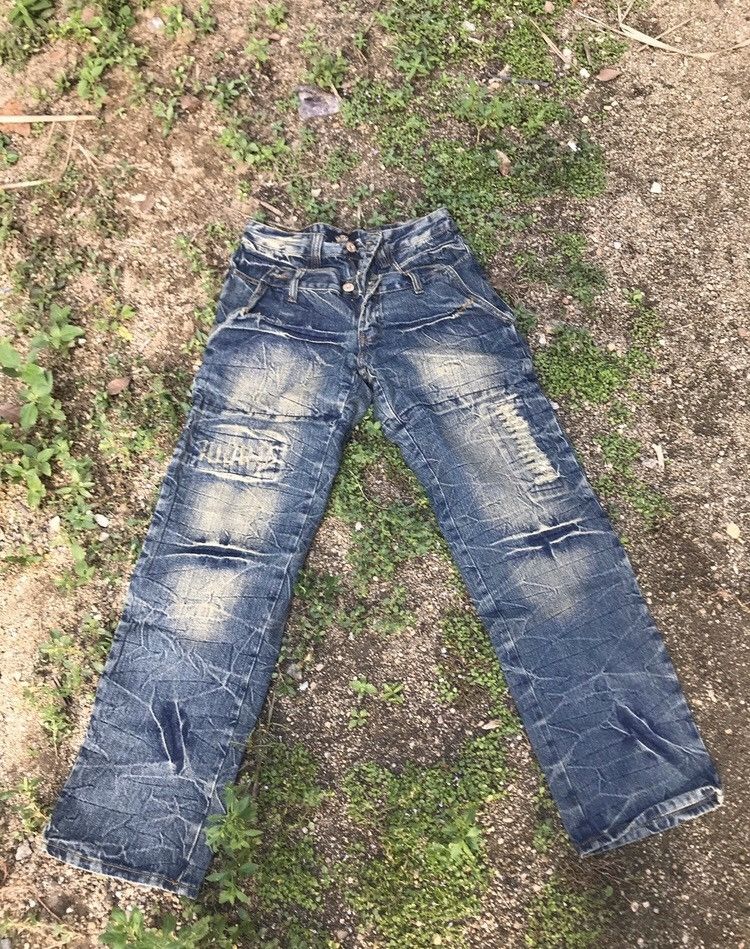 Hysteric Glamour 🔥need gone🔥 ROYAL JEANS DOUBLE WAIST STYLE DENIM JEANS s30 Size US 30 / EU 46 - 2 Thumbnail