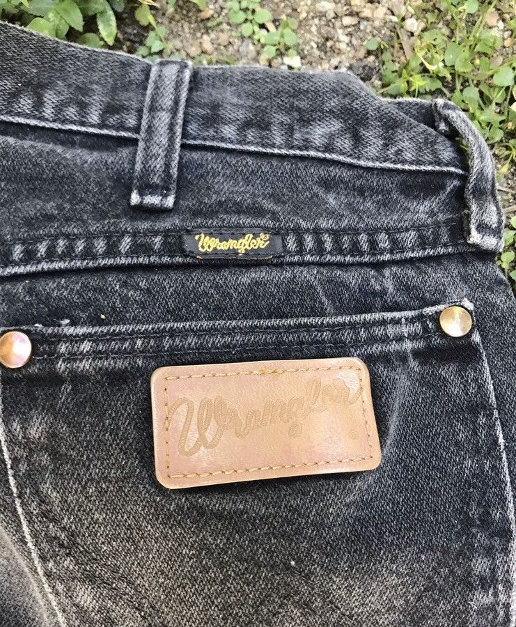 Vintage need gone today !! Vtg wrangler distressed denim jeans s35 Size US 35 - 6 Thumbnail
