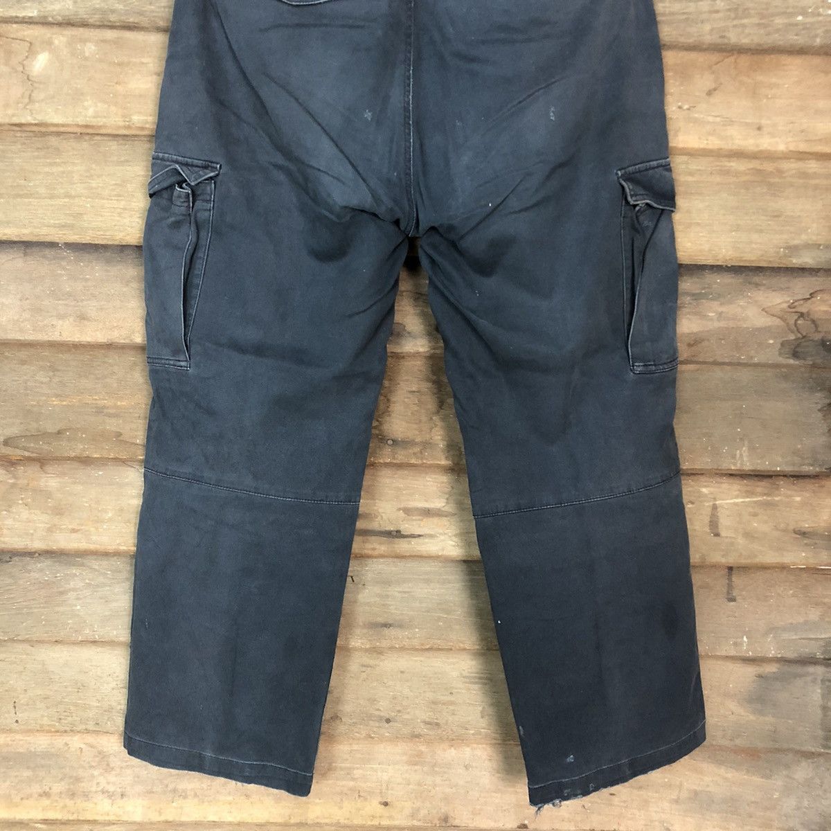 Japanese Brand DLL Japan Dark Blue Multipocket Cargo Pants #c957 Size US 34 / EU 50 - 10 Thumbnail