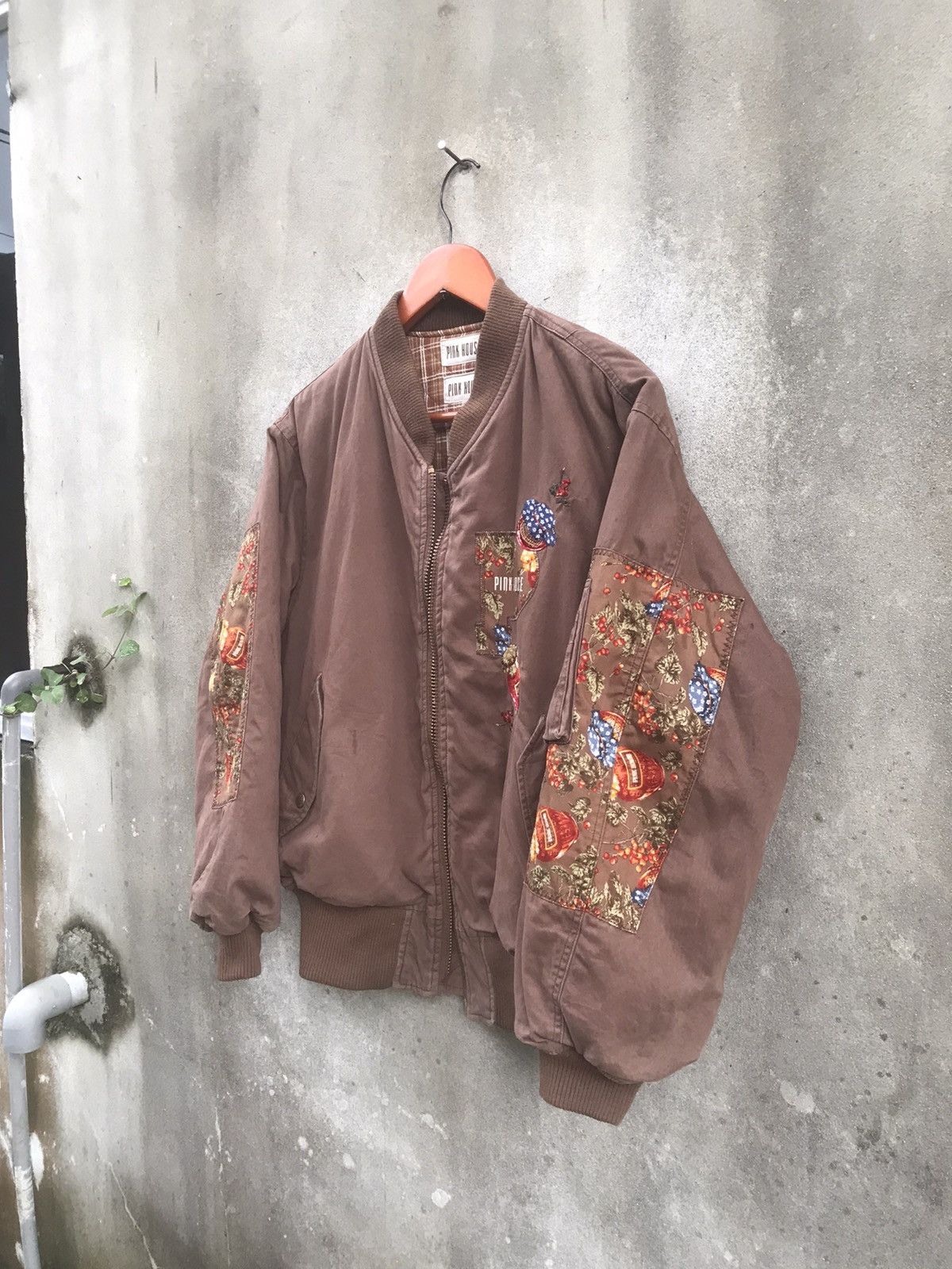 Issey Miyake Pink House Bondage Ma-1 Bomber Jacket Inspired Issey Miyake Size US M / EU 48-50 / 2 - 6 Thumbnail