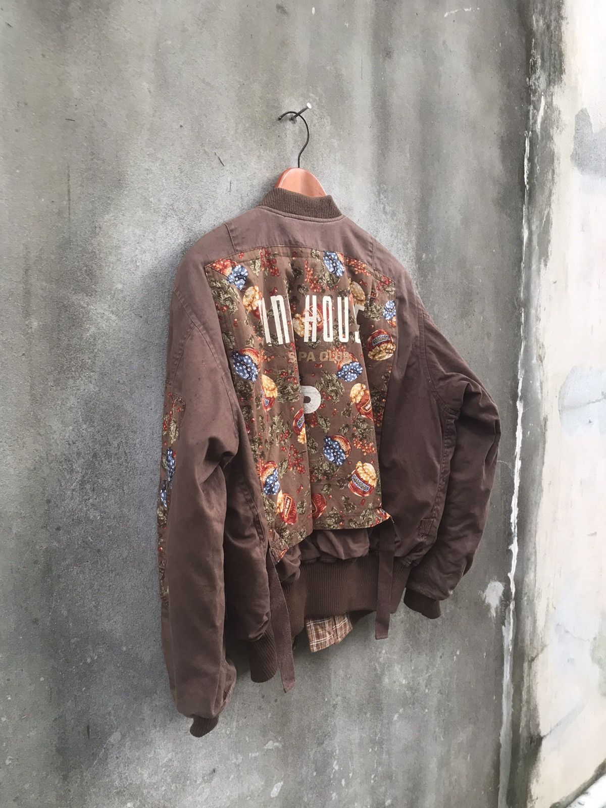 Issey Miyake Pink House Bondage Ma-1 Bomber Jacket Inspired Issey Miyake Size US M / EU 48-50 / 2 - 12 Thumbnail