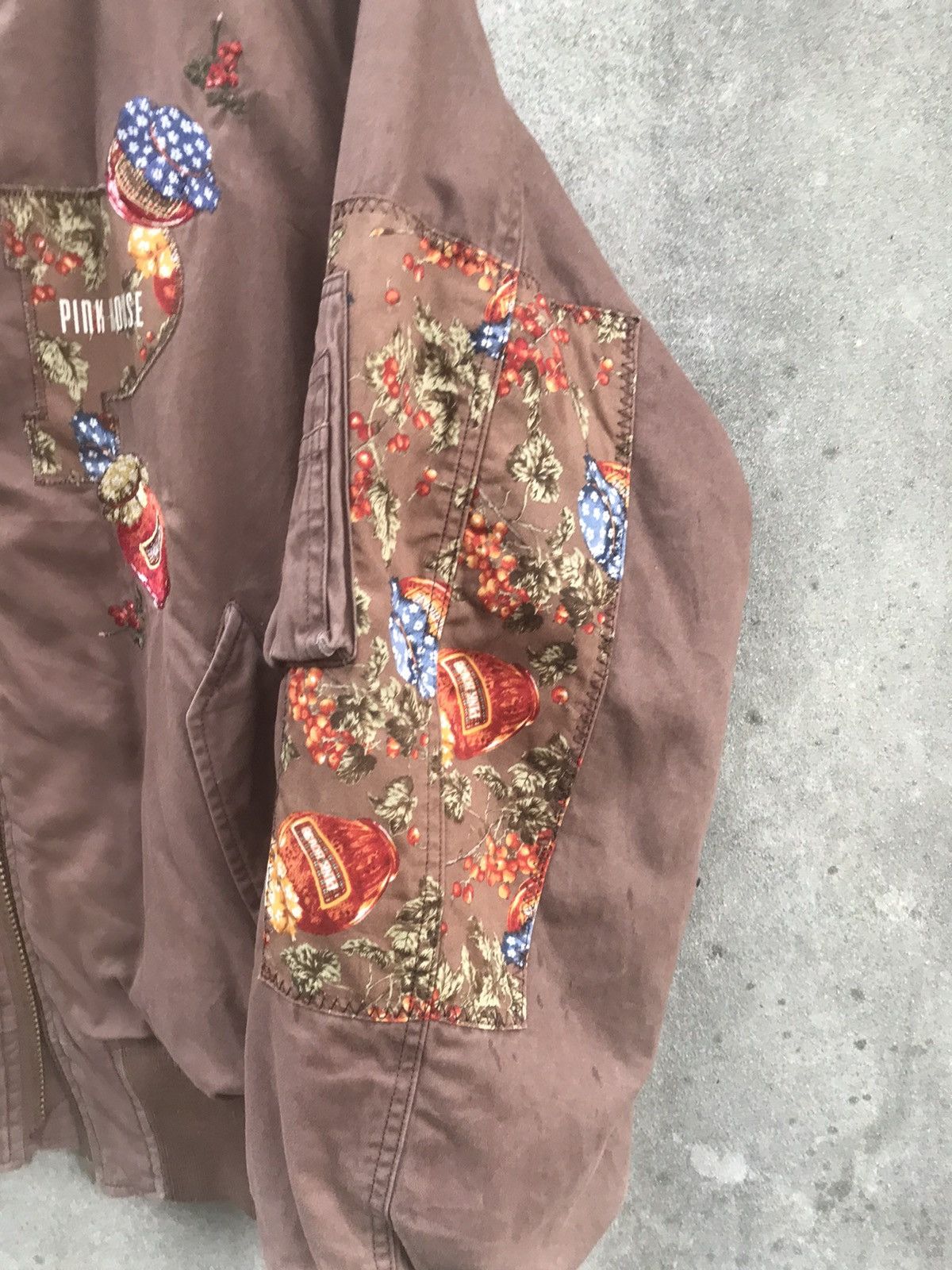 Issey Miyake Pink House Bondage Ma-1 Bomber Jacket Inspired Issey Miyake Size US M / EU 48-50 / 2 - 9 Thumbnail
