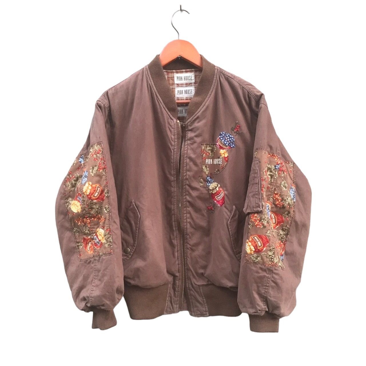 Issey Miyake Pink House Bondage Ma-1 Bomber Jacket Inspired Issey Miyake Size US M / EU 48-50 / 2 - 2 Thumbnail