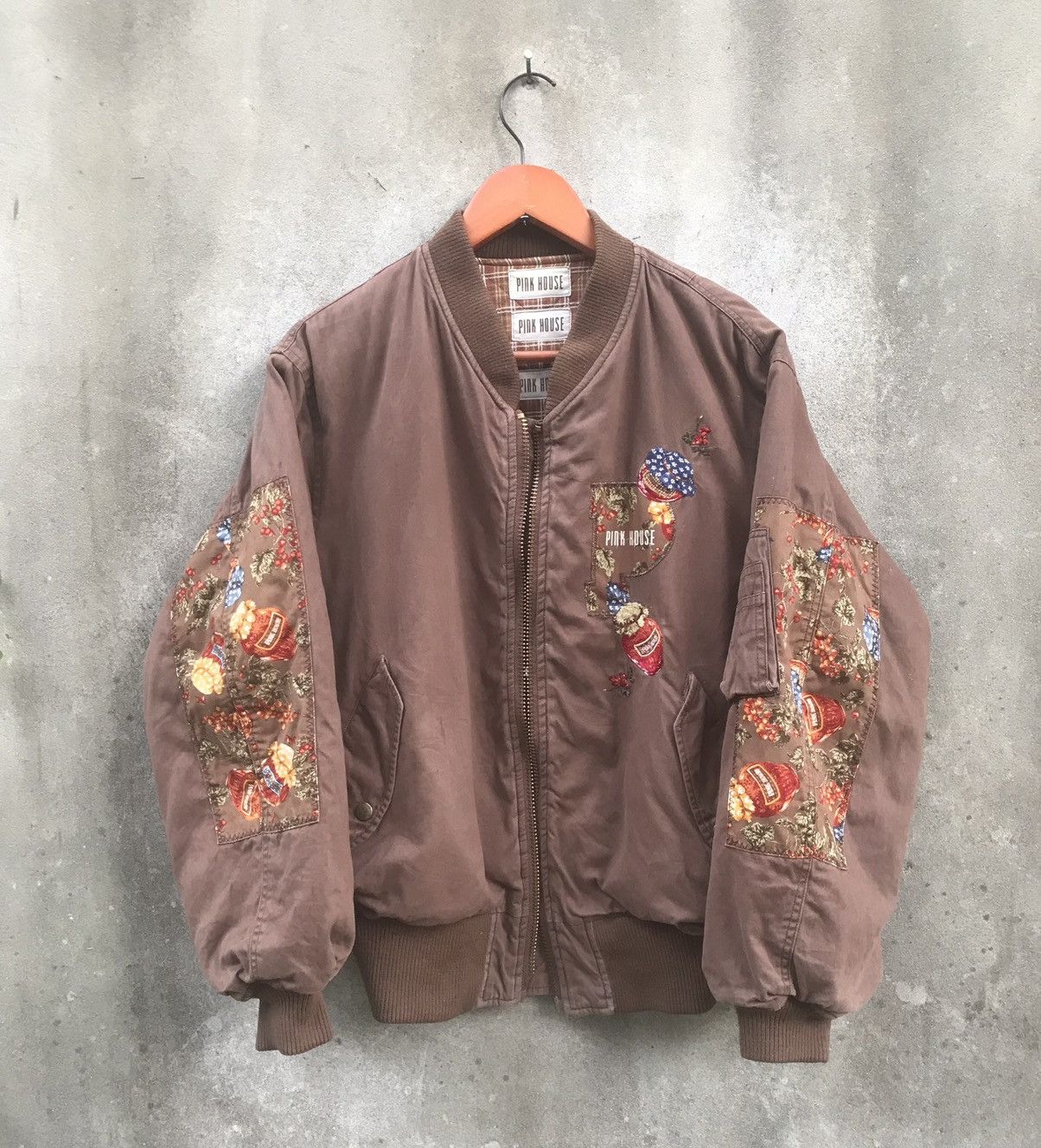 Issey Miyake Pink House Bondage Ma-1 Bomber Jacket Inspired Issey Miyake Size US M / EU 48-50 / 2 - 4 Thumbnail