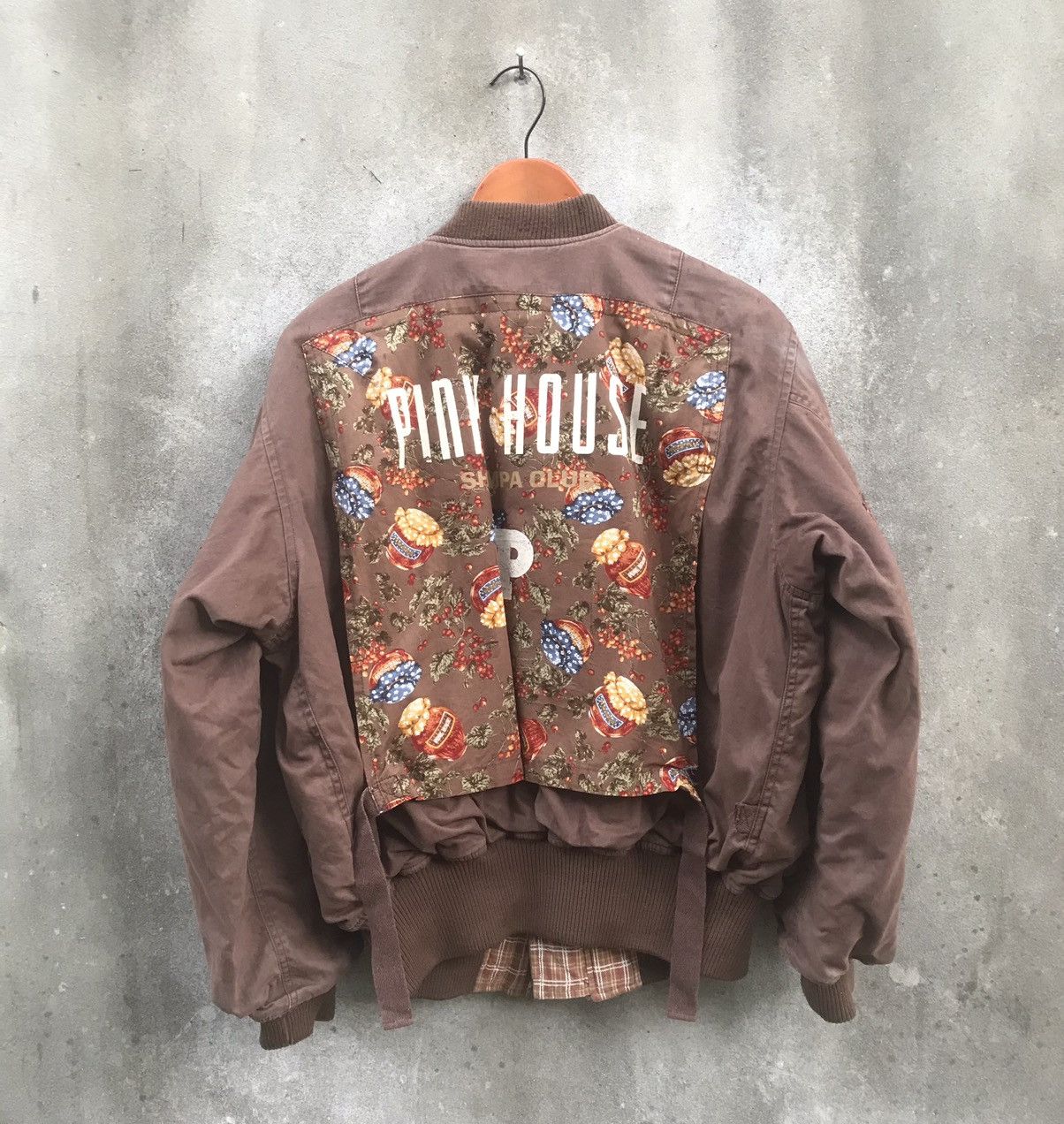 Issey Miyake Pink House Bondage Ma-1 Bomber Jacket Inspired Issey Miyake Size US M / EU 48-50 / 2 - 5 Thumbnail
