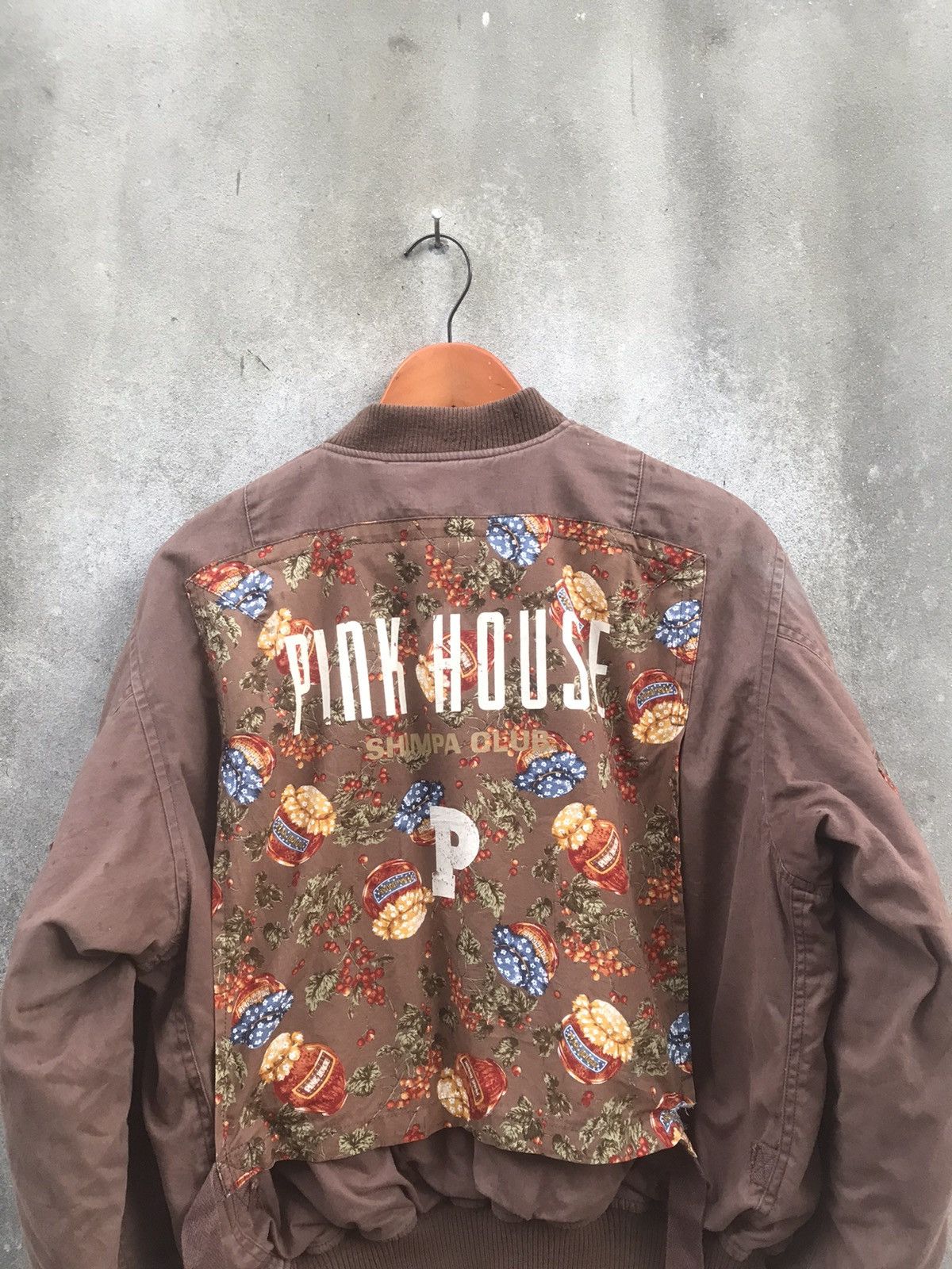 Issey Miyake Pink House Bondage Ma-1 Bomber Jacket Inspired Issey Miyake Size US M / EU 48-50 / 2 - 14 Thumbnail