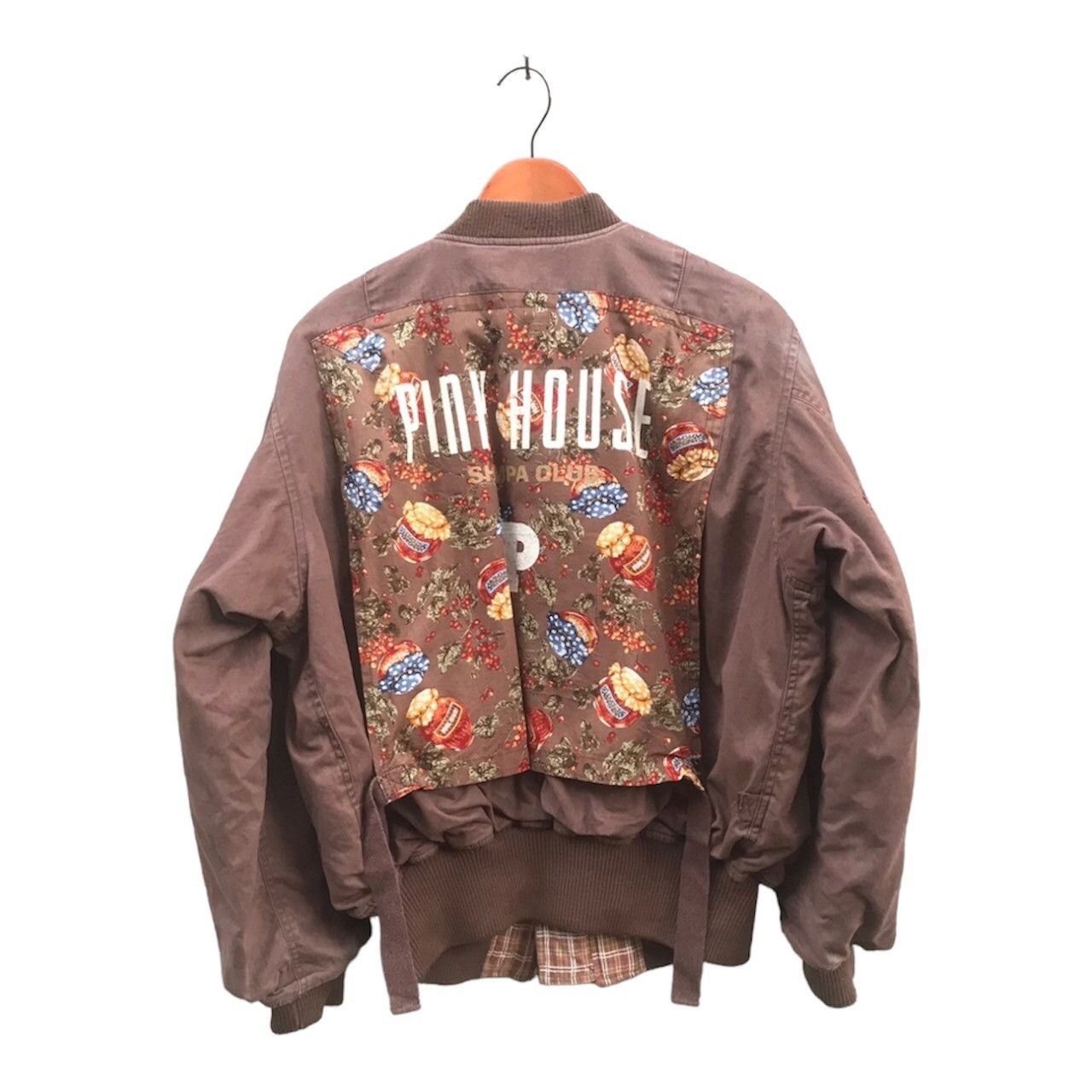 Pink House Bondage Ma-1 Bomber Jacket Inspired Issey Miyake