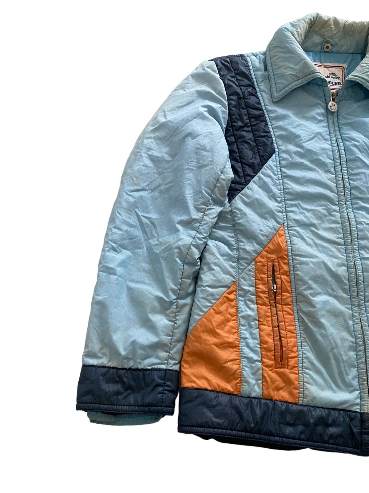 Moncler Vintage Moncler Bomber Jacket design Ski rare Size US L / EU 52-54 / 3 - 10 Thumbnail