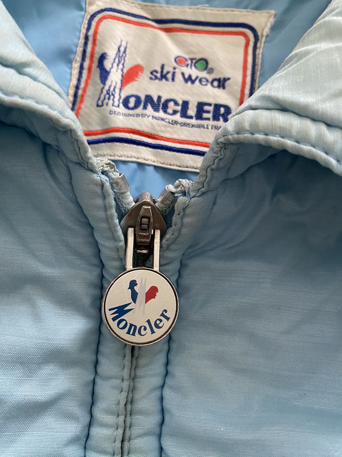 Moncler Vintage Moncler Bomber Jacket design Ski rare Size US L / EU 52-54 / 3 - 19 Thumbnail