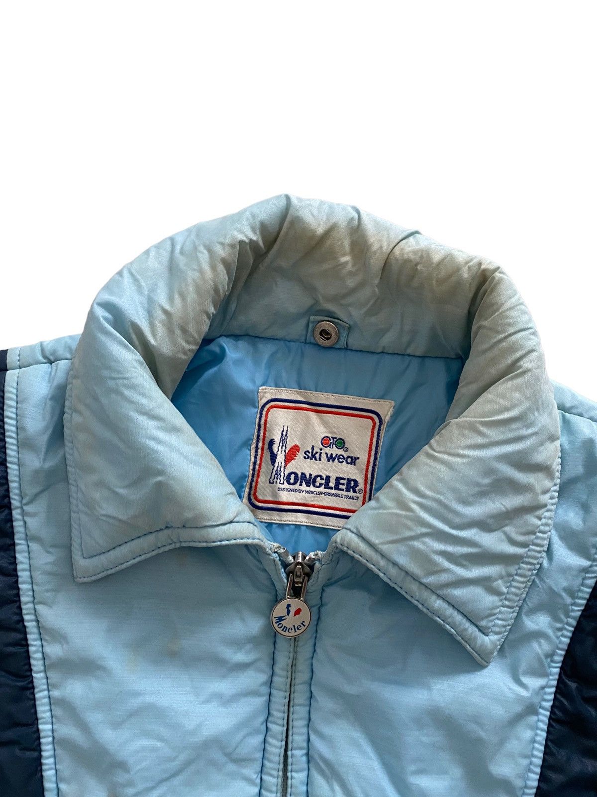 Moncler Vintage Moncler Bomber Jacket design Ski rare Size US L / EU 52-54 / 3 - 17 Thumbnail