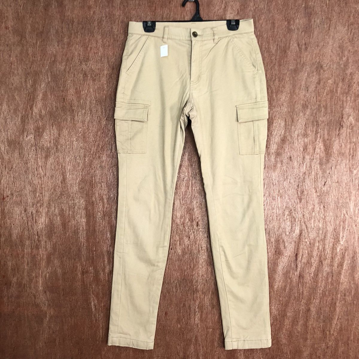 image of Japan Brown Utility Multipocket Cargo Pants 1793, Men's (Size 28)