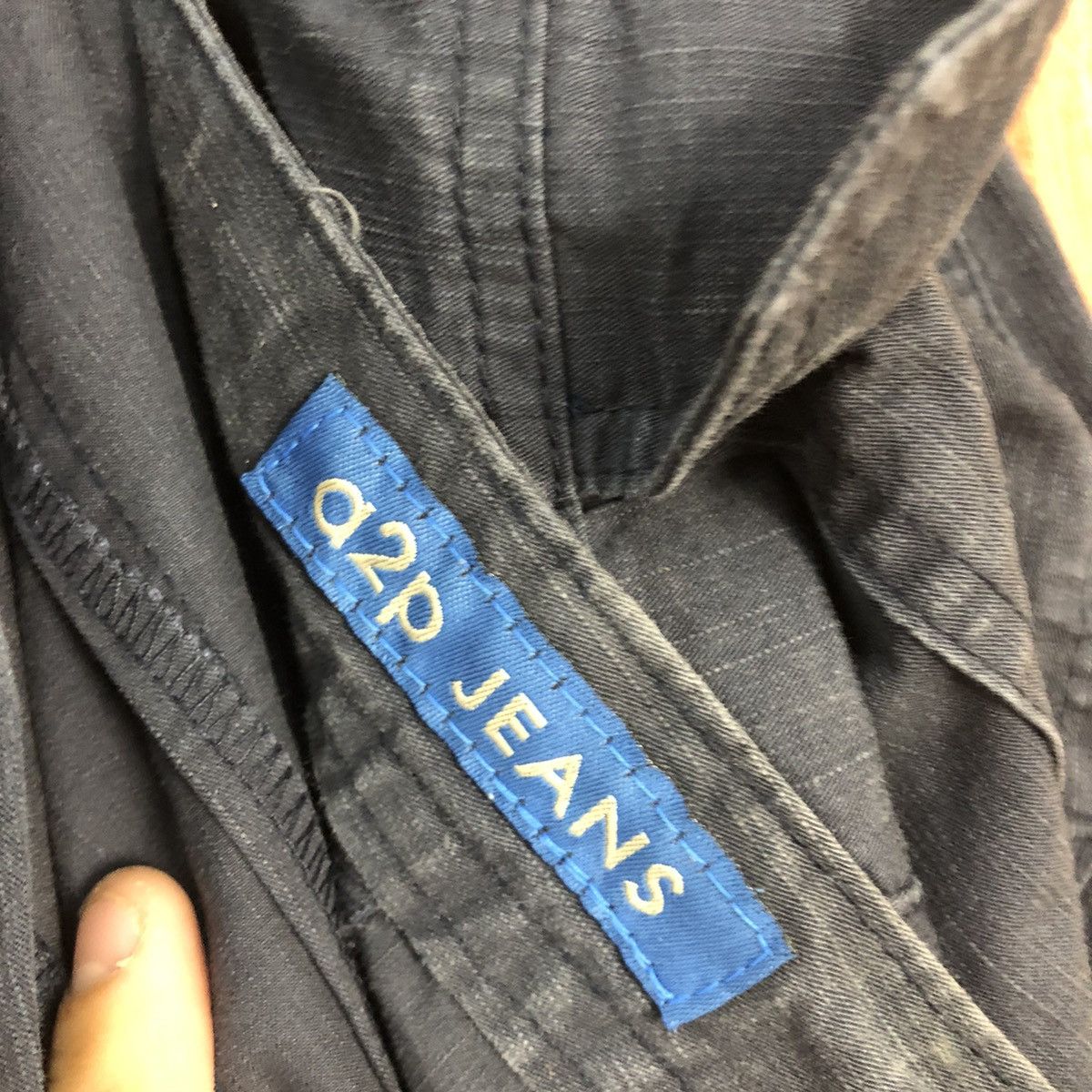 Japanese Brand DLL A2P Blue Multipocket line utility Cargo Pants #1659 Size US 32 / EU 48 - 11 Thumbnail
