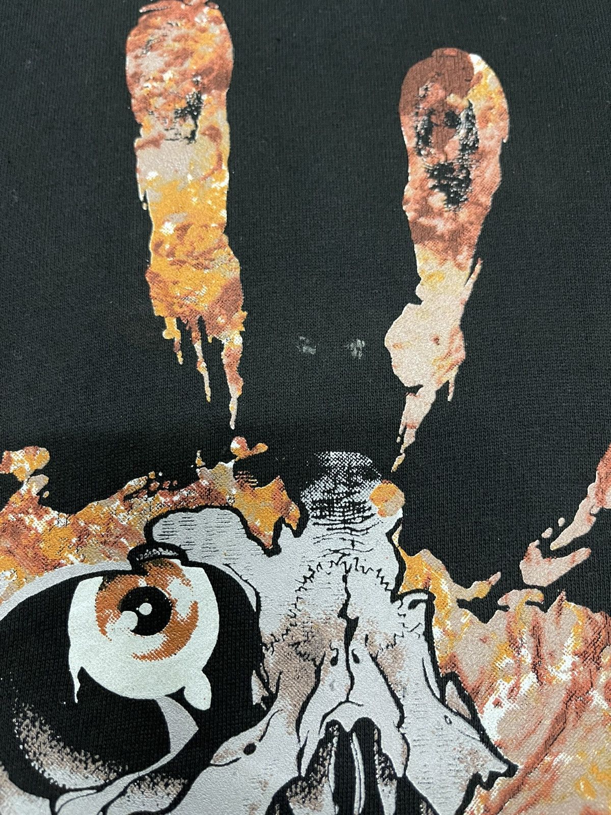 Band Tees Very Rare Vintage 90s PUSHEAD Hand Art Work Hoodie Size US L / EU 52-54 / 3 - 5 Thumbnail