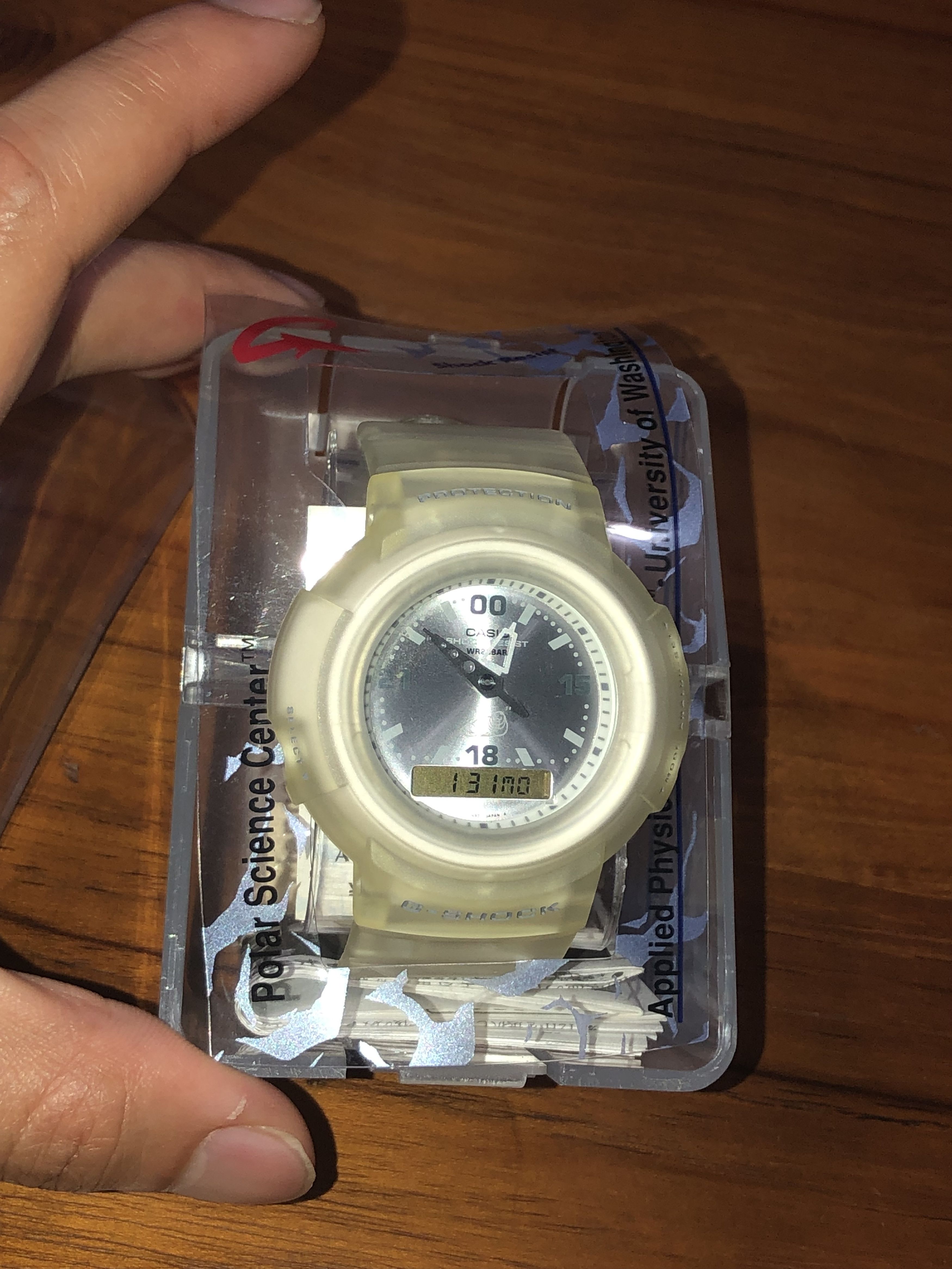 Casio RARE🔥90’S AW-500 POLAR SCIENCE CENTRE UNIV. OF WASHINGTON Size ONE SIZE - 16 Thumbnail