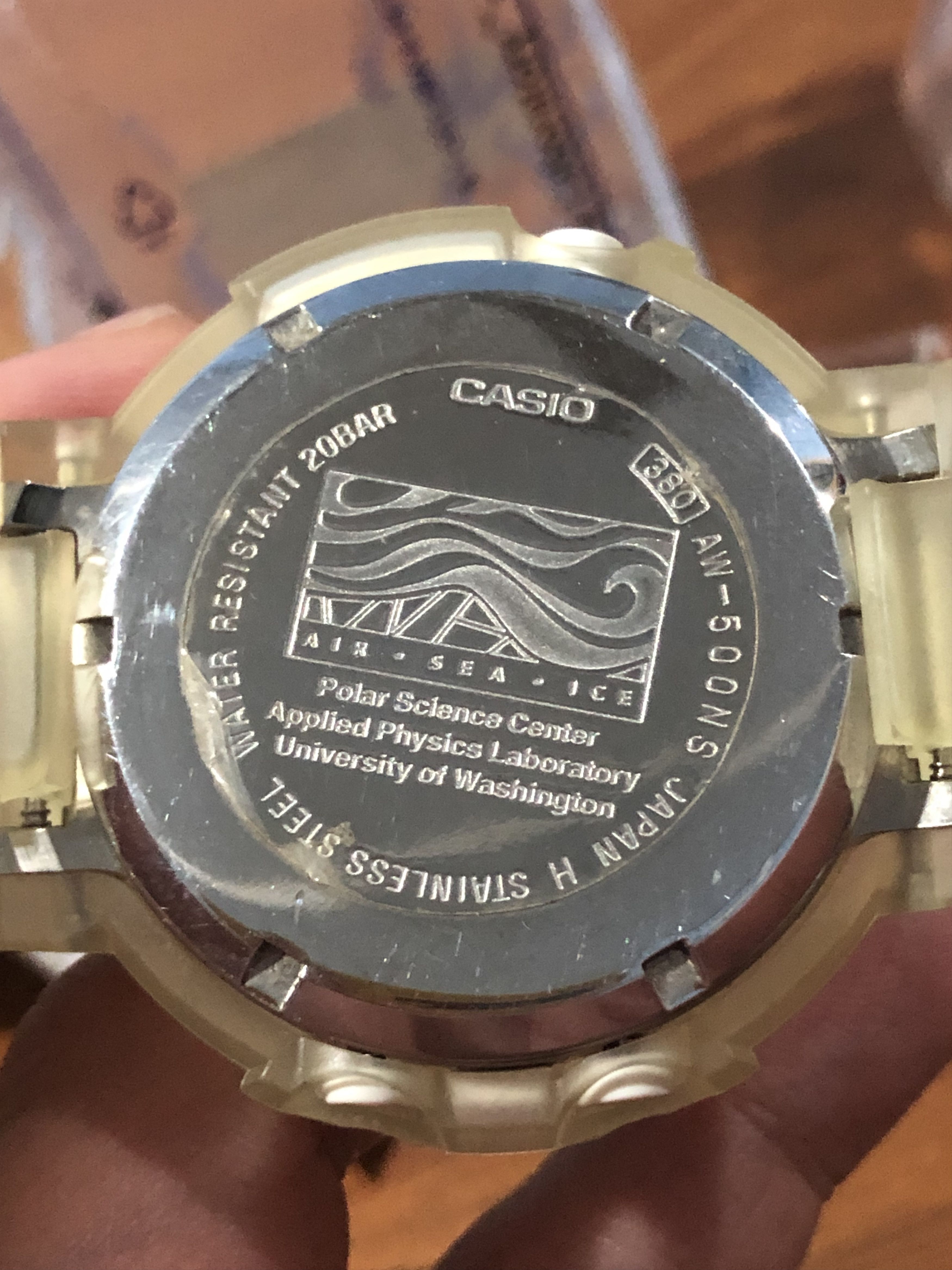 Casio RARE🔥90’S AW-500 POLAR SCIENCE CENTRE UNIV. OF WASHINGTON Size ONE SIZE - 7 Thumbnail
