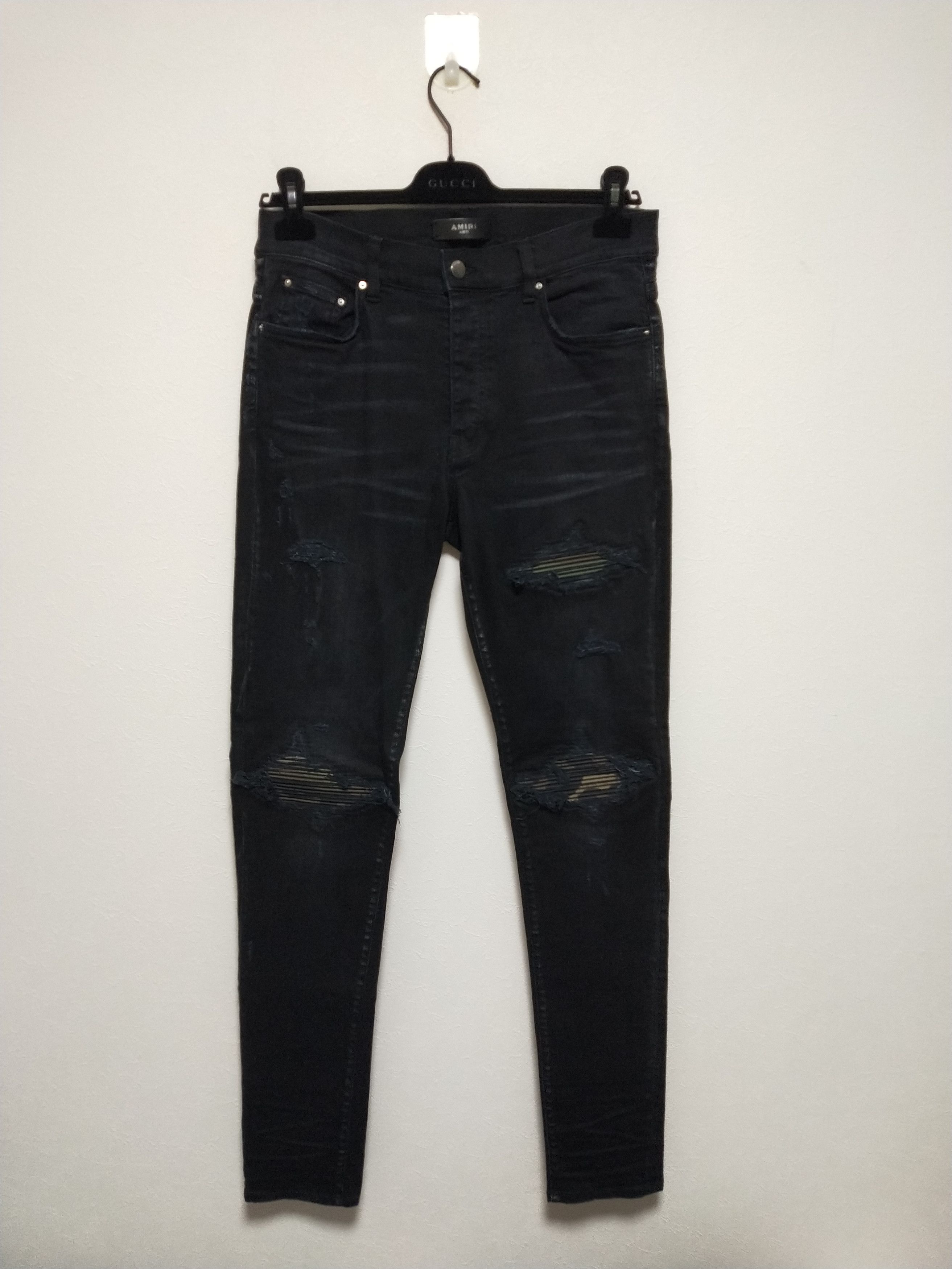 Amiri Camo MX1 Jeans Size US 33 - 1 Thumbnail