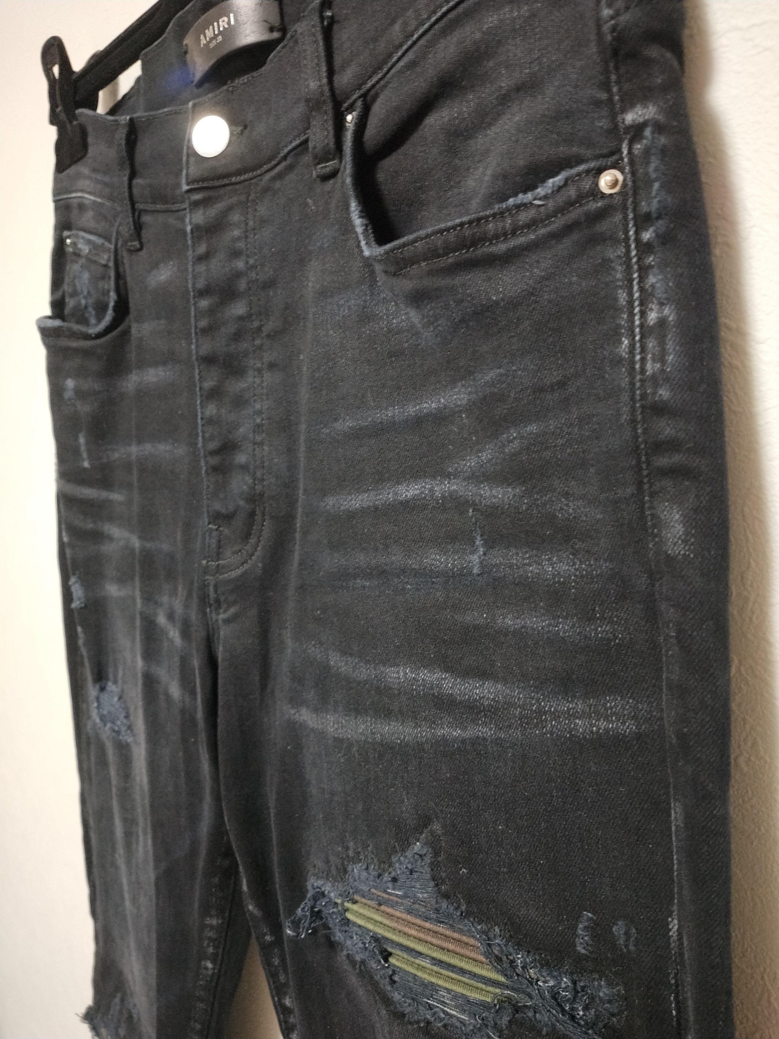 Amiri Camo MX1 Jeans Size US 33 - 4 Thumbnail