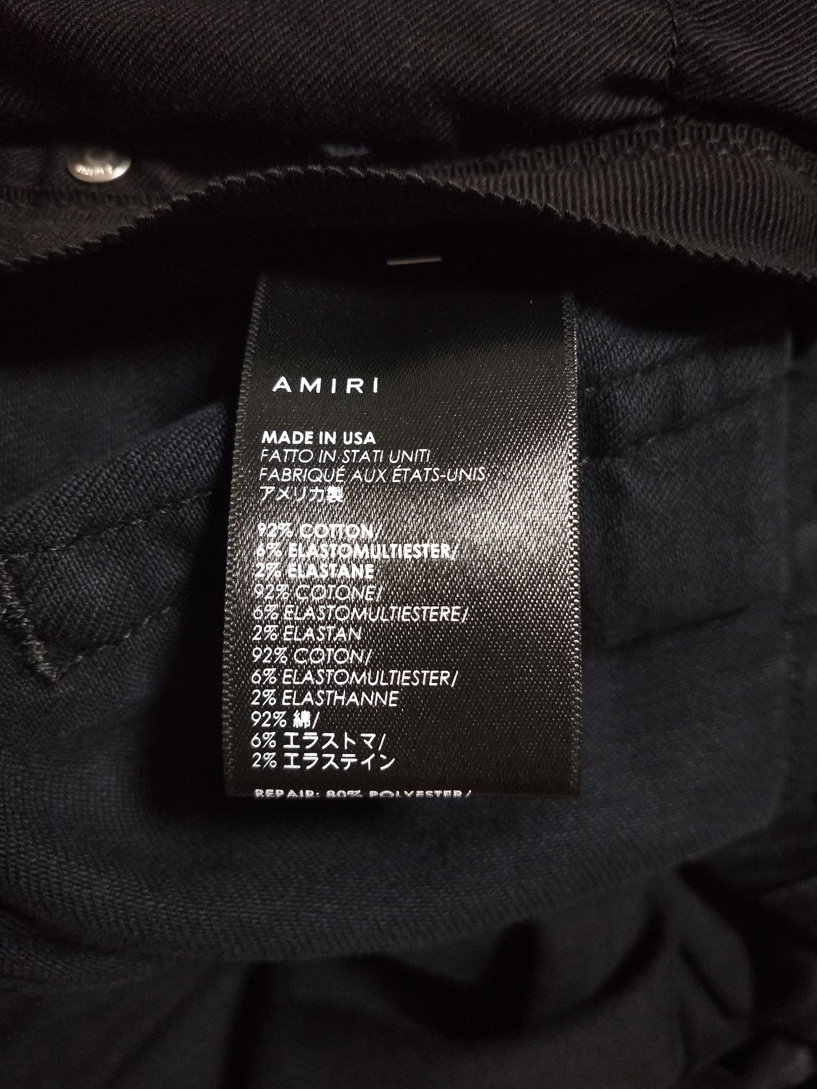 Amiri Camo MX1 Jeans Size US 33 - 7 Thumbnail