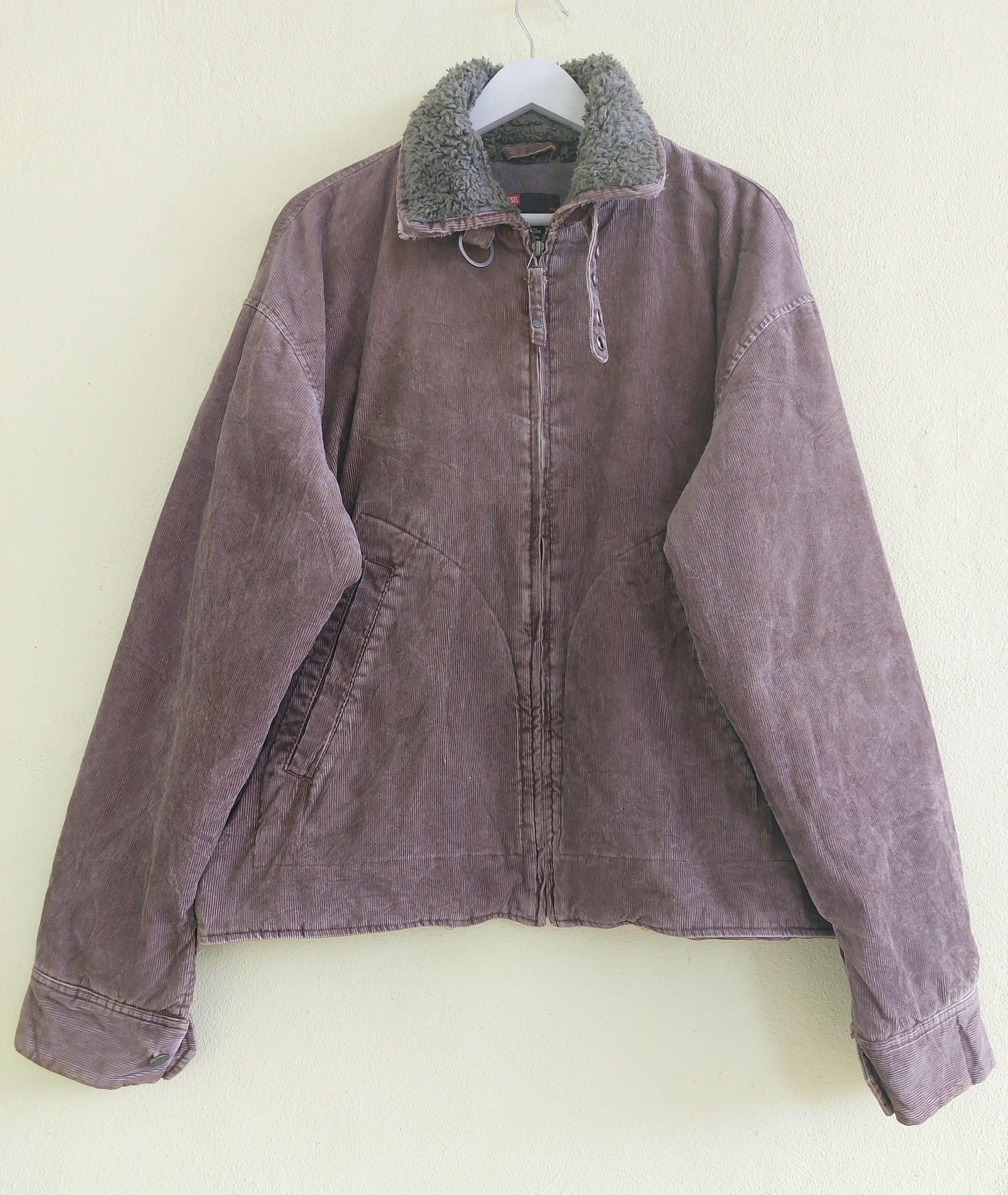 Diesel DIESEL corduroy padded workwear jacket Size US XL / EU 56 / 4 - 1 Thumbnail