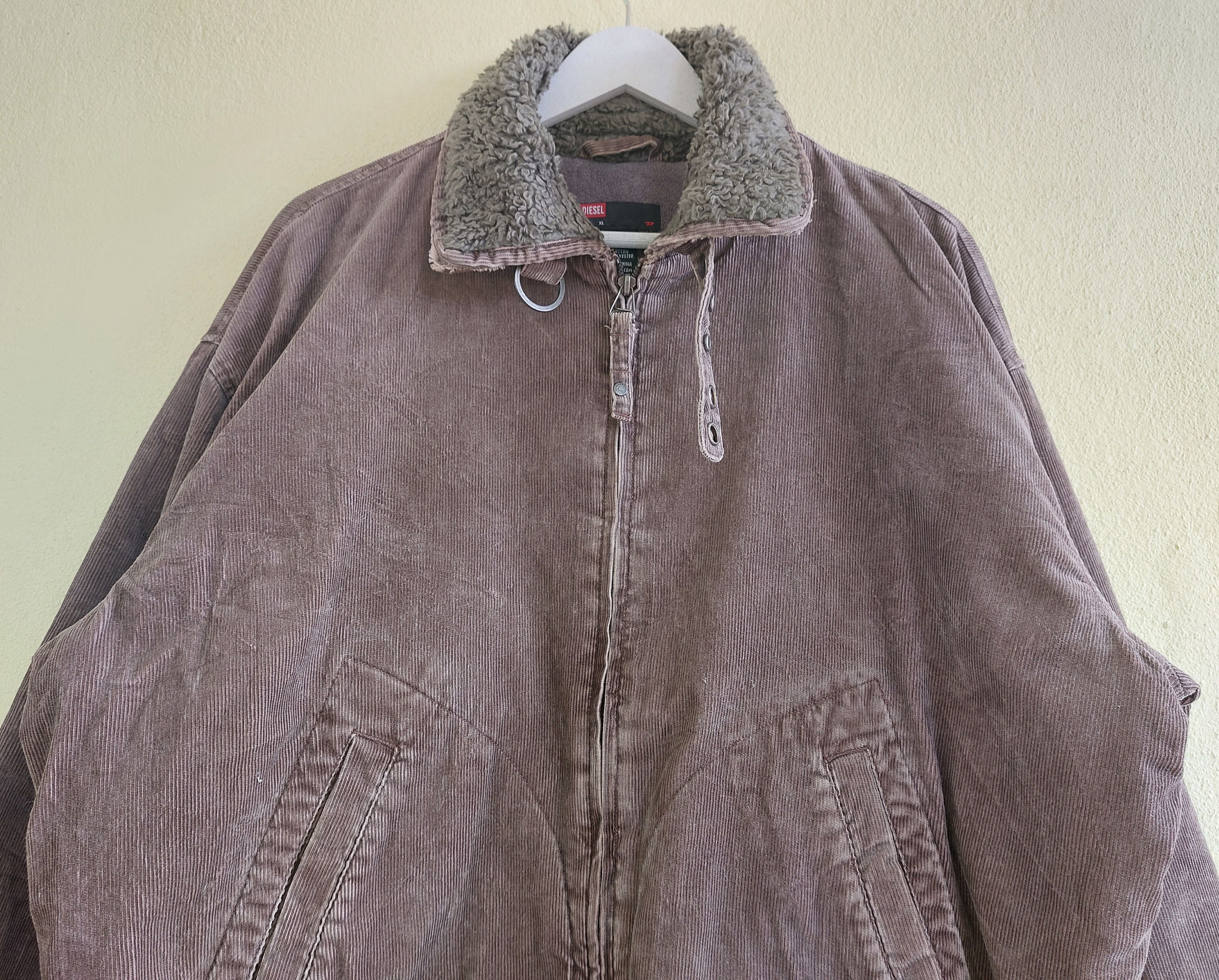 Diesel DIESEL corduroy padded workwear jacket Size US XL / EU 56 / 4 - 2 Thumbnail