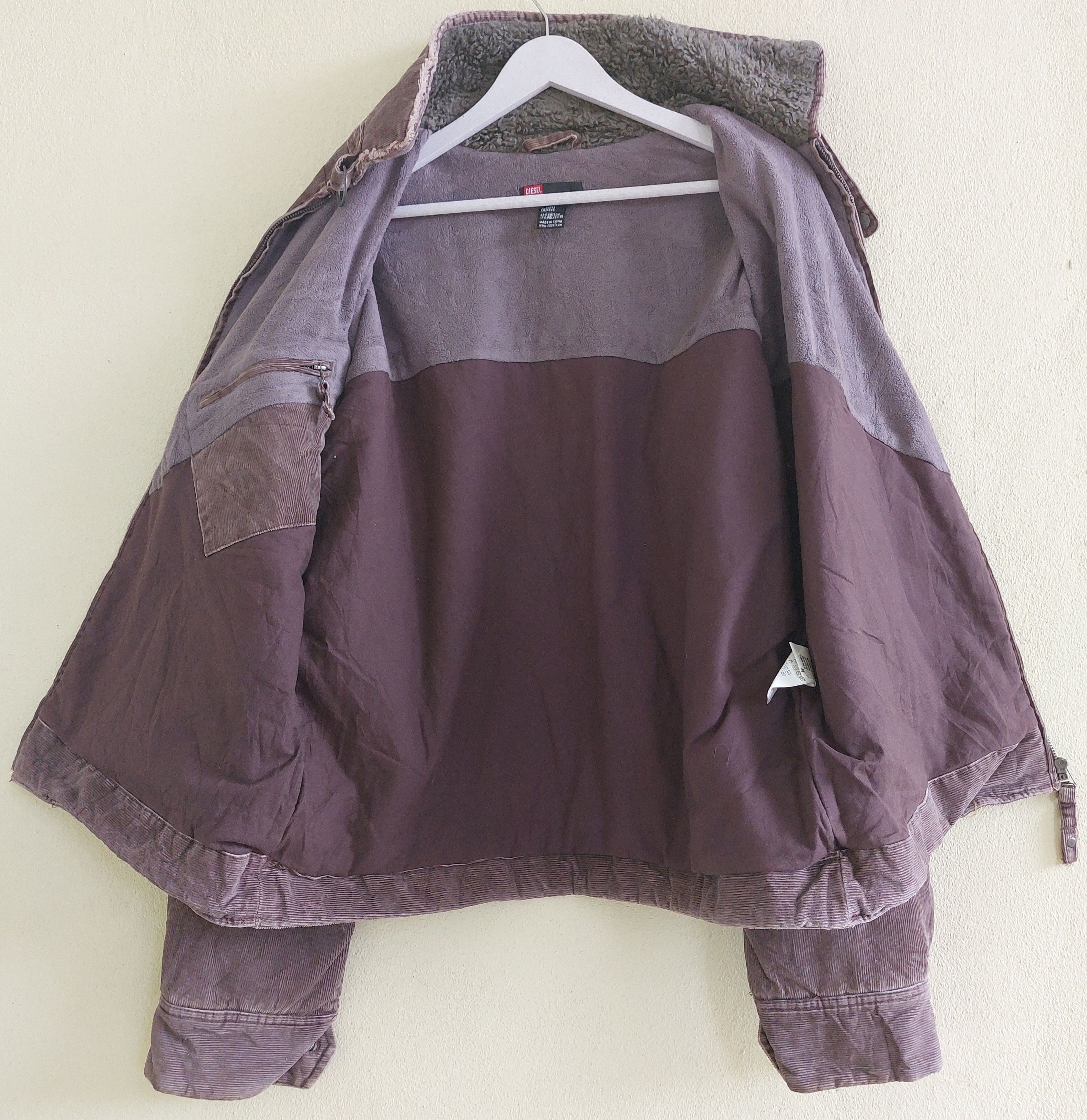 Diesel DIESEL corduroy padded workwear jacket Size US XL / EU 56 / 4 - 10 Thumbnail