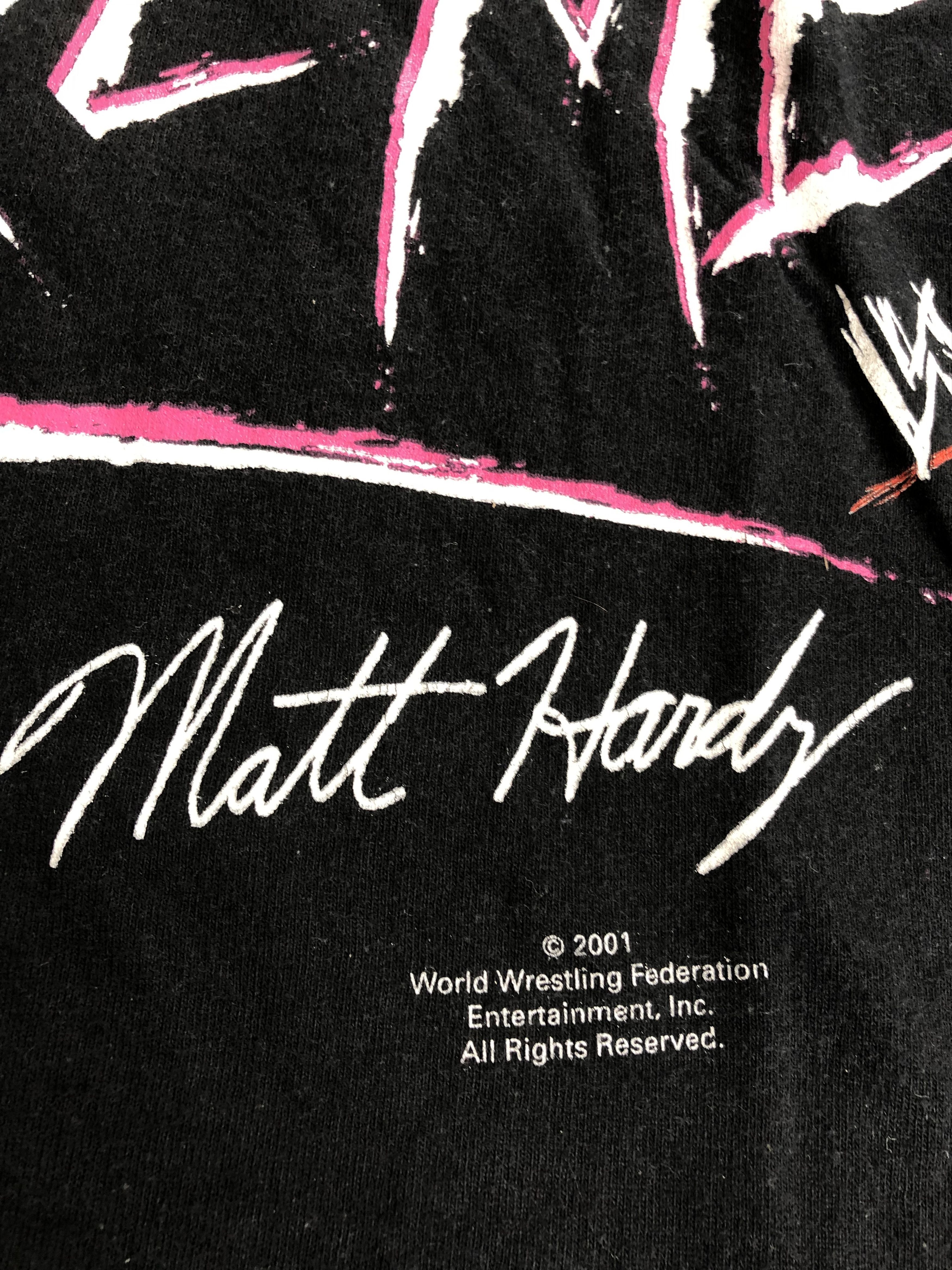 Vintage Vintage 2001 Hardy Boyz 2xtreme WWE WWF (Stone Cold John) Size US M / EU 48-50 / 2 - 5 Thumbnail