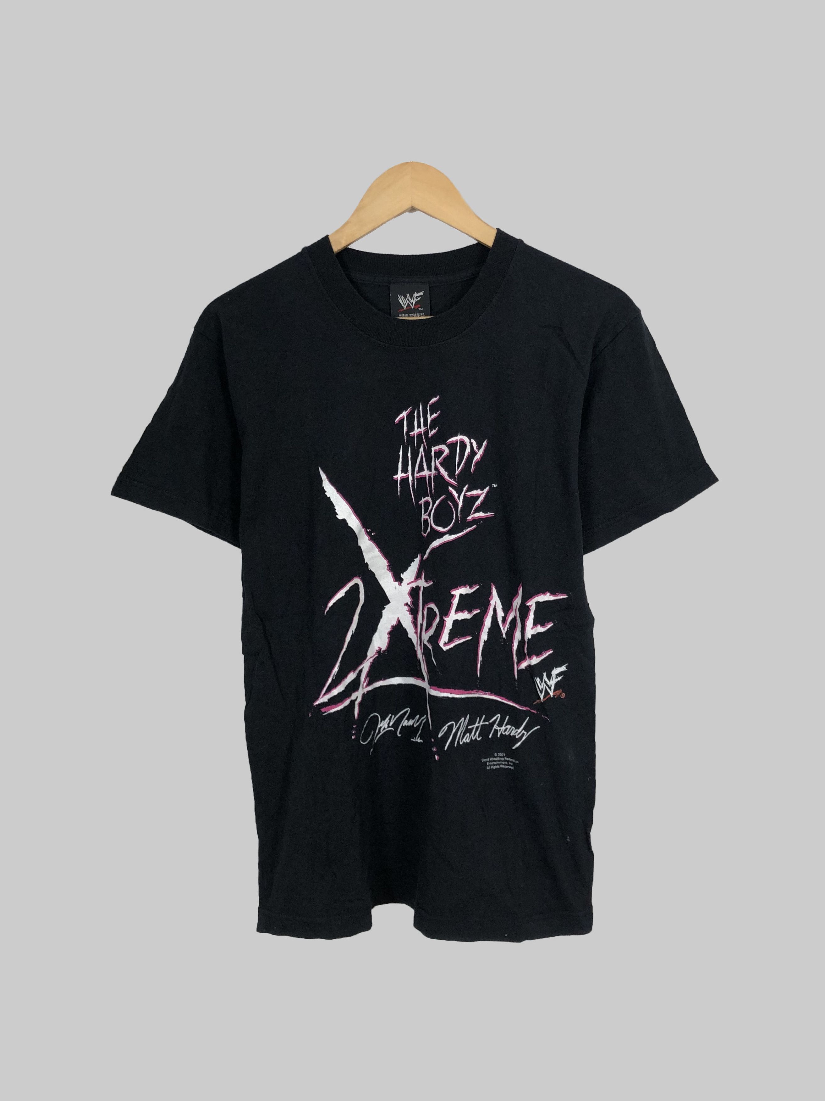 Vintage Vintage 2001 Hardy Boyz 2xtreme WWE WWF (Stone Cold John) Size US M / EU 48-50 / 2 - 1 Thumbnail