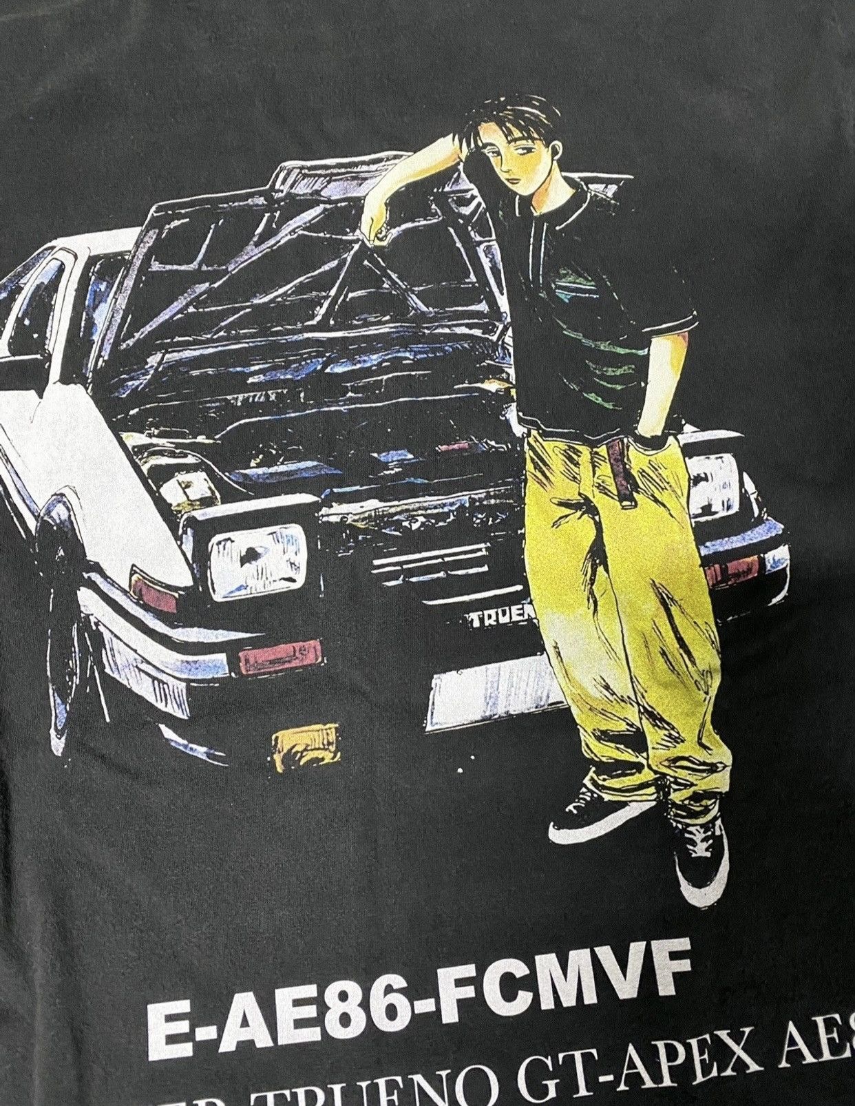 Other Initial D Takumi AE86 anime L XL Bootleg Streetwear comics Size US XL / EU 56 / 4 - 4 Thumbnail