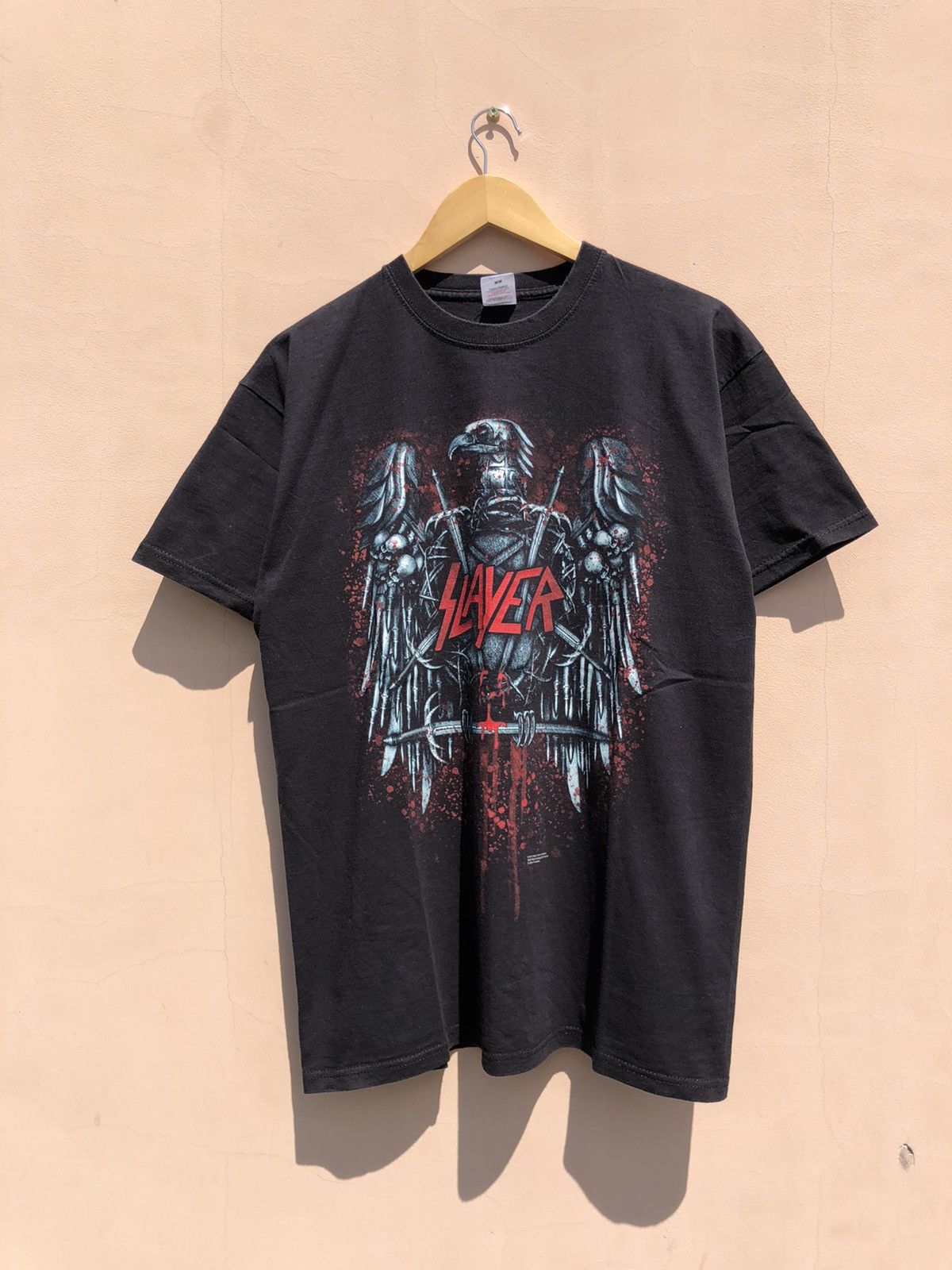 Band Tees Vintage 2013 Slayer (Lamb of God Iron Maiden Judas Priest Size US L / EU 52-54 / 3 - 1 Thumbnail