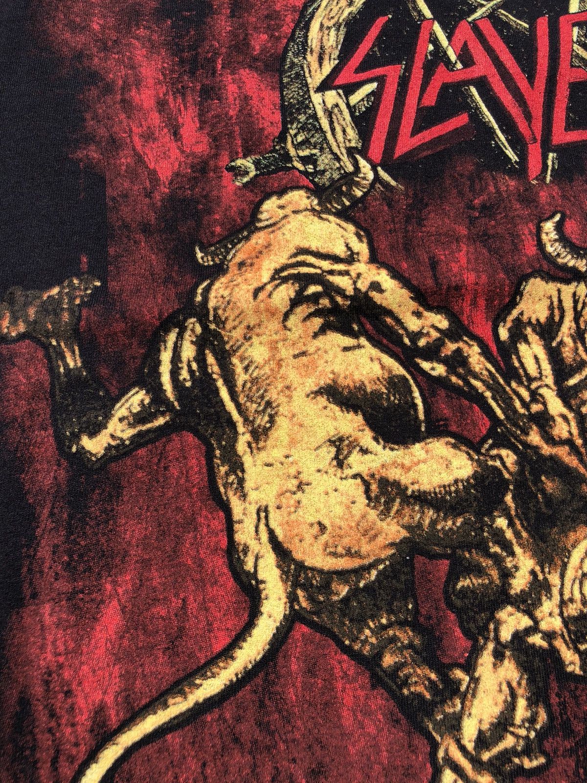 Band Tees Vintage 2016 Slayer (Lamb of God Iron Maiden Judas Priest Size US L / EU 52-54 / 3 - 5 Thumbnail
