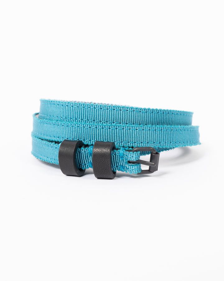 Haider Ackermann FW18 Turquoise Crossgrain Thin Belt Size ONE SIZE - 1 Preview