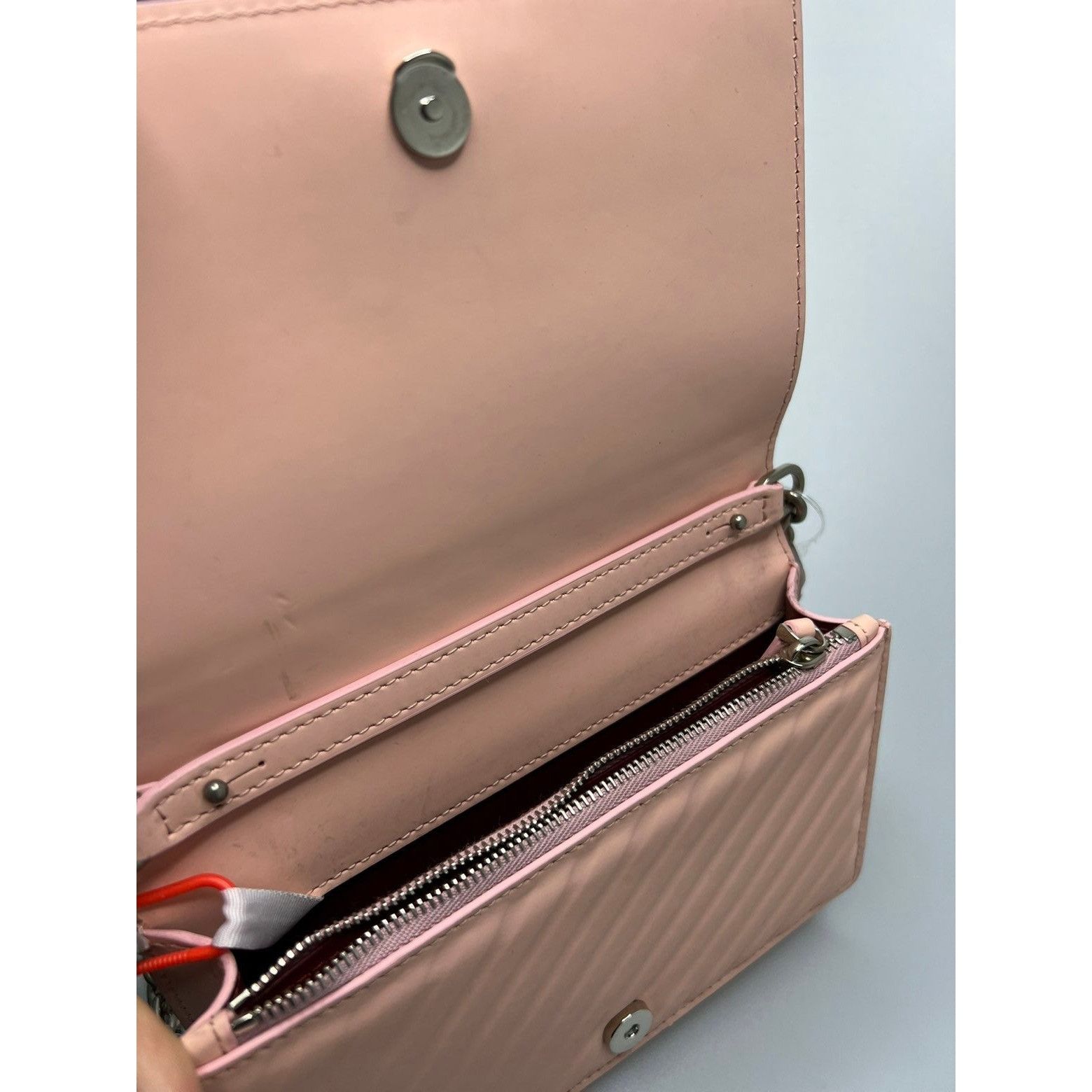 Off-White Off-White Jitney 0.5 Quilted Crossbody Bag Pink Size ONE SIZE - 7 Thumbnail
