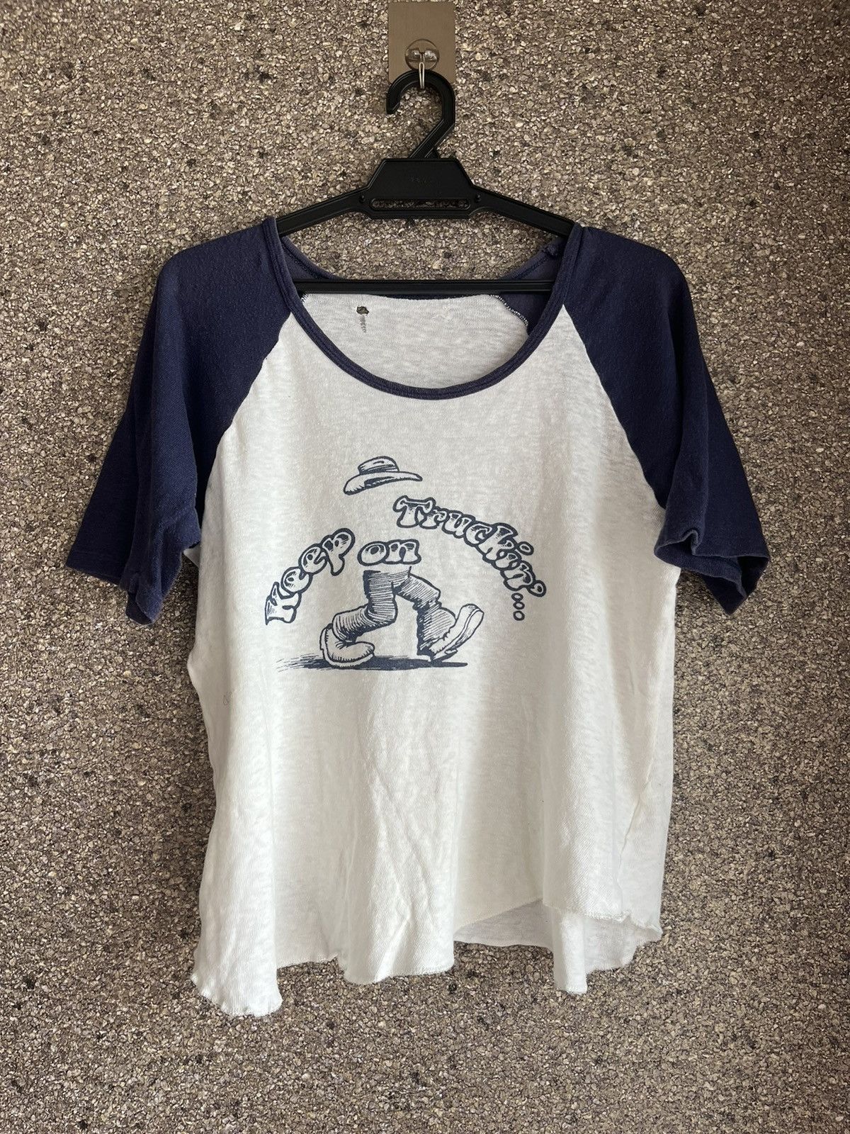image of Made In USA x Vintage Keep On Truckin’ Ft56 in White, Men's (Size Medium)
