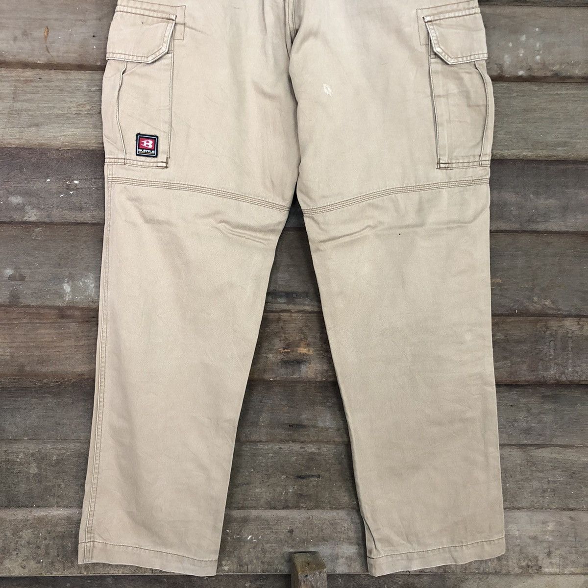 Japanese Brand Burtle Brown Multipocket Tactical Cargo Pants #c952 Size US 32 / EU 48 - 10 Thumbnail