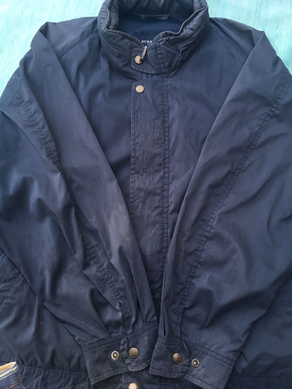 Burberry Vintage Burberry Light Jacket Bomber Style Jacket Size US L / EU 52-54 / 3 - 15 Thumbnail