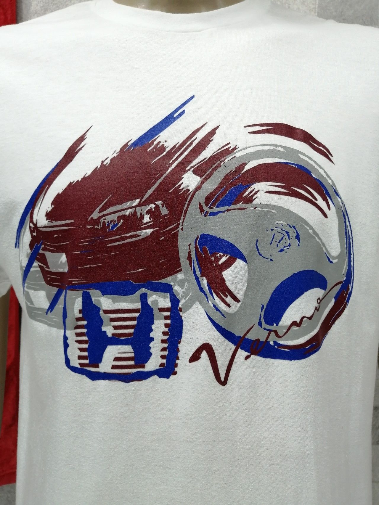 Honda × Japanese Brand × Vintage 💥Vintage 90's HONDA VERNO Japan White T-shirt Size US M / EU 48-50 / 2 - 1 Thumbnail