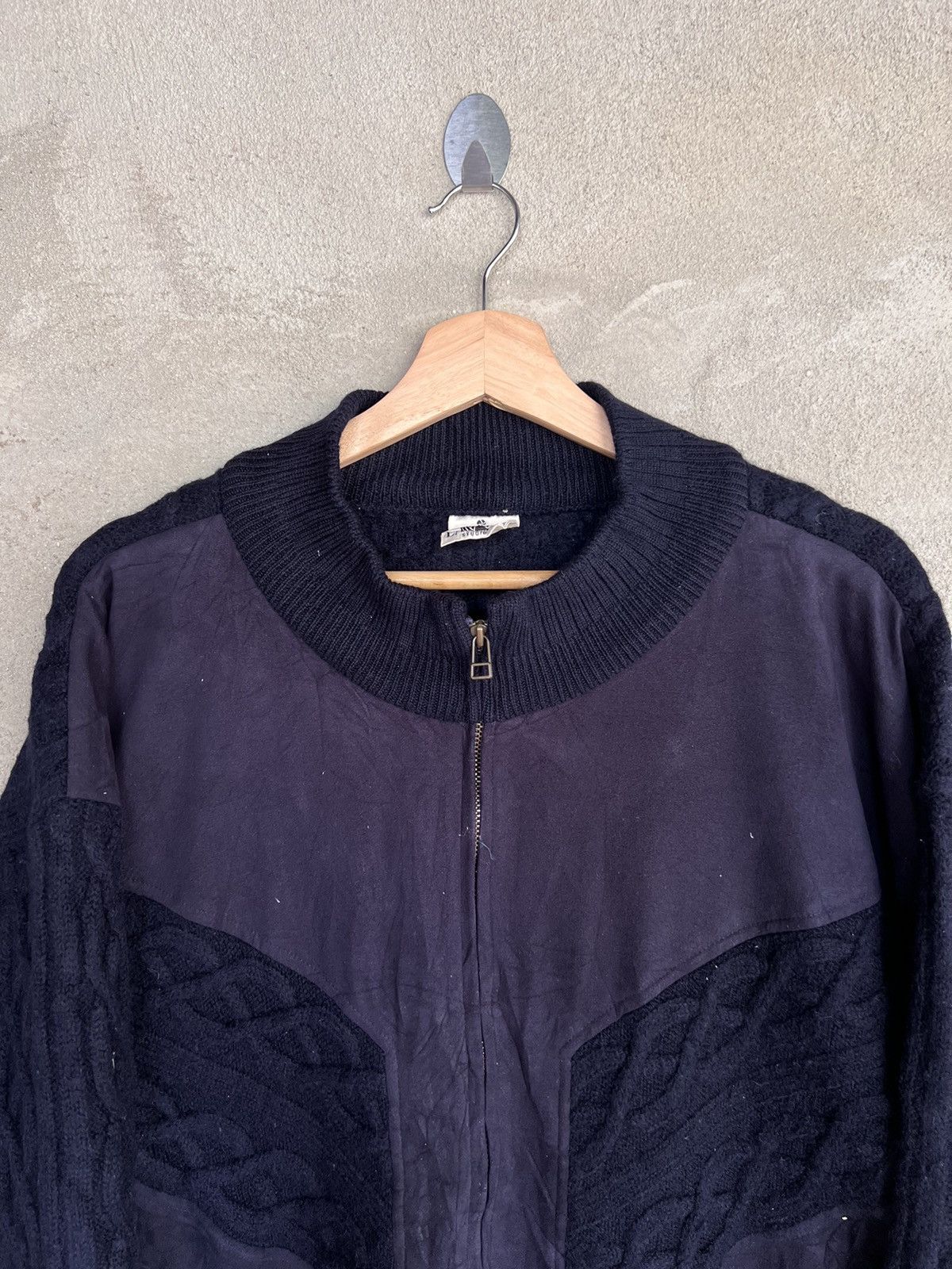 Lanvin Vintage Lanvin Studio Knit Jacket Size US L / EU 52-54 / 3 - 4 Thumbnail