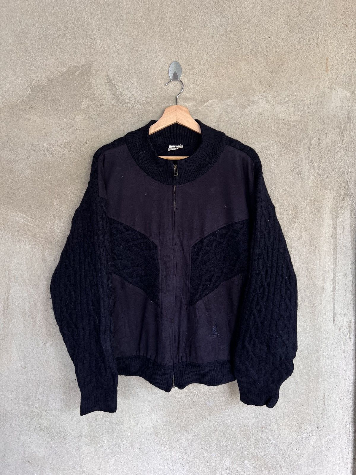 Lanvin Vintage Lanvin Studio Knit Jacket Size US L / EU 52-54 / 3 - 3 Thumbnail