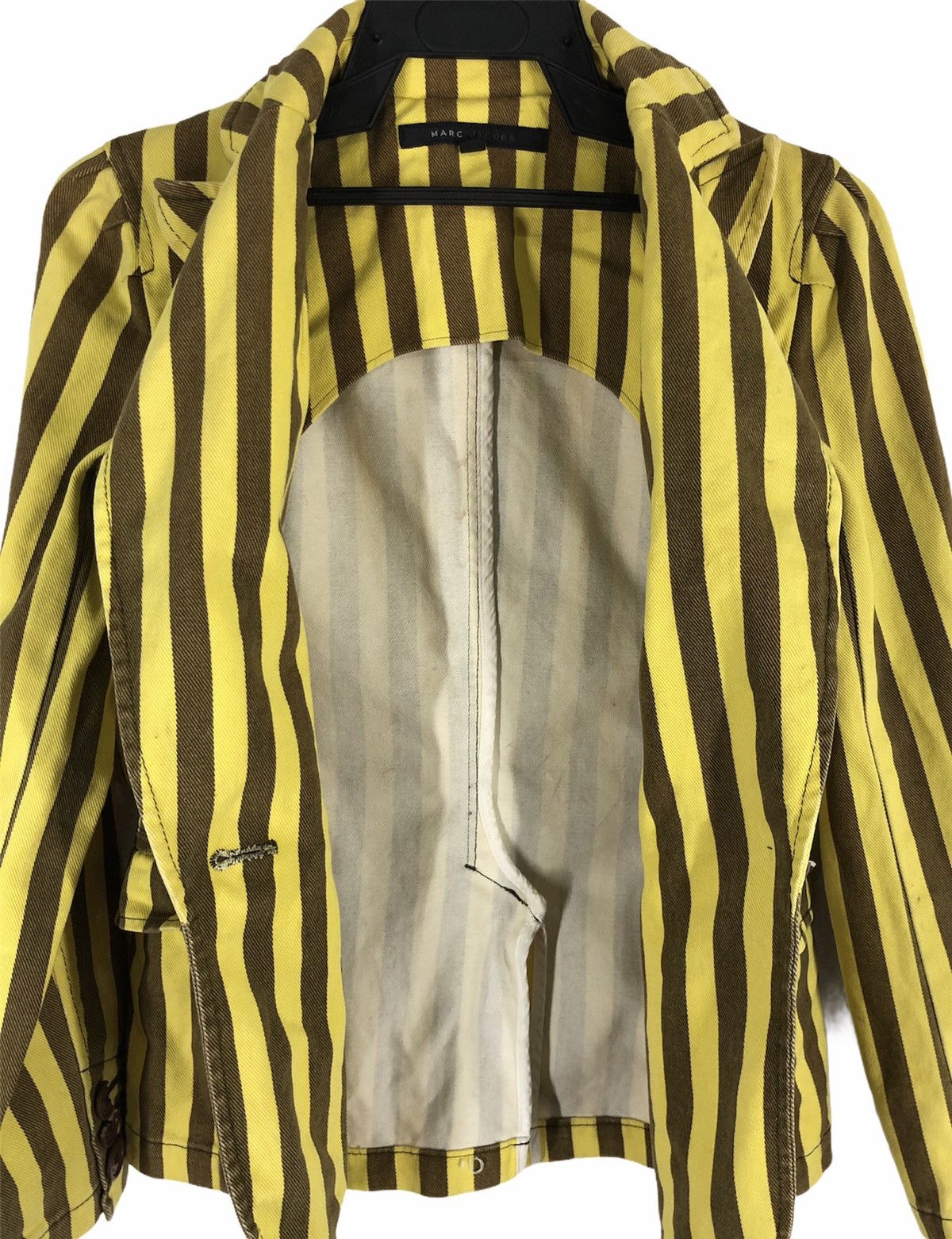 Designer × Marc Jacobs × Marc by Marc Jacobs 🔥RARE VINTAGE MARC JACOBS STRIPE JACKET Size US M / EU 48-50 / 2 - 7 Thumbnail