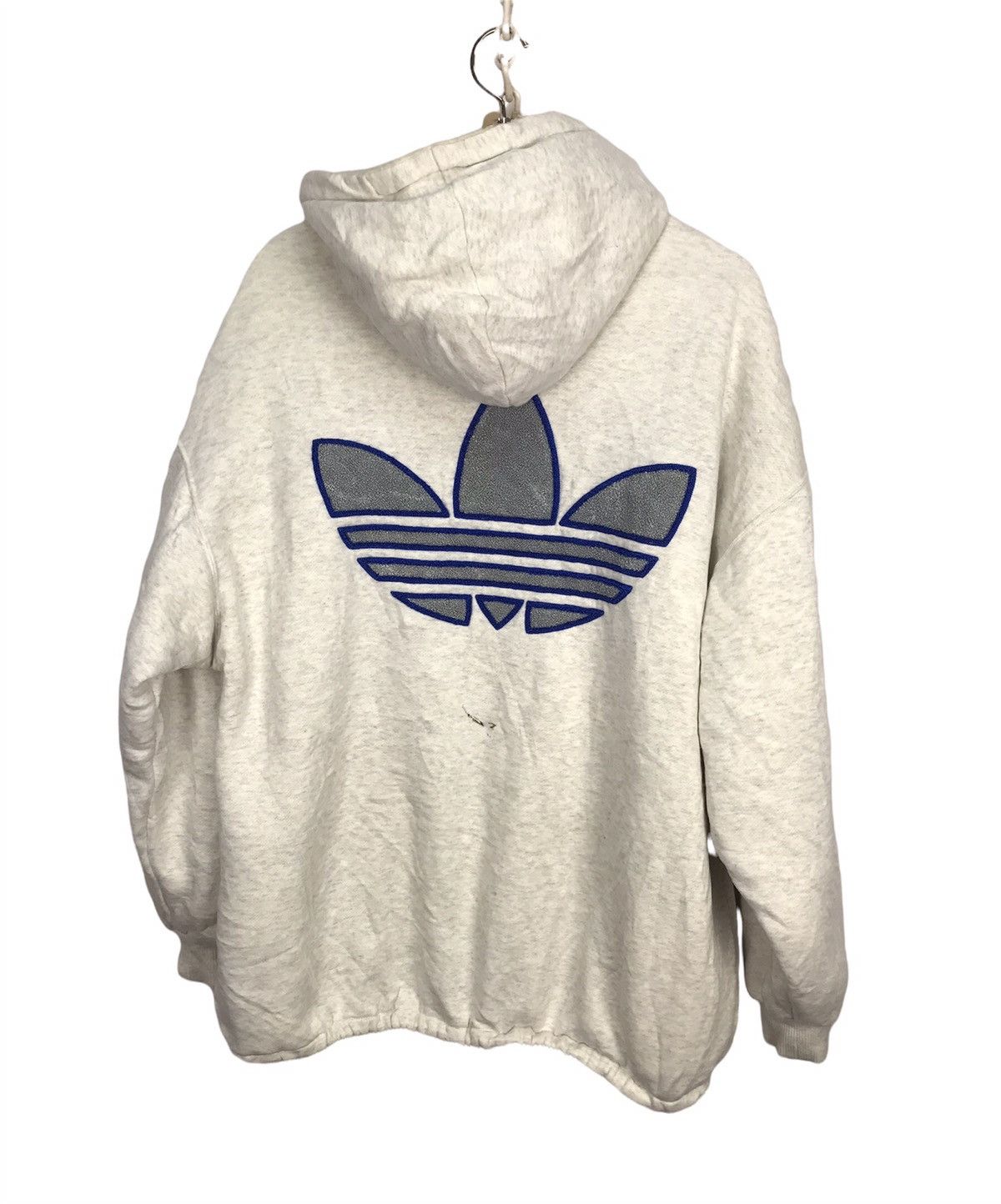 Adidas × Vintage Vintage adidas spellout and embroidered logo hoodie zipper Size US L / EU 52-54 / 3 - 2 Thumbnail